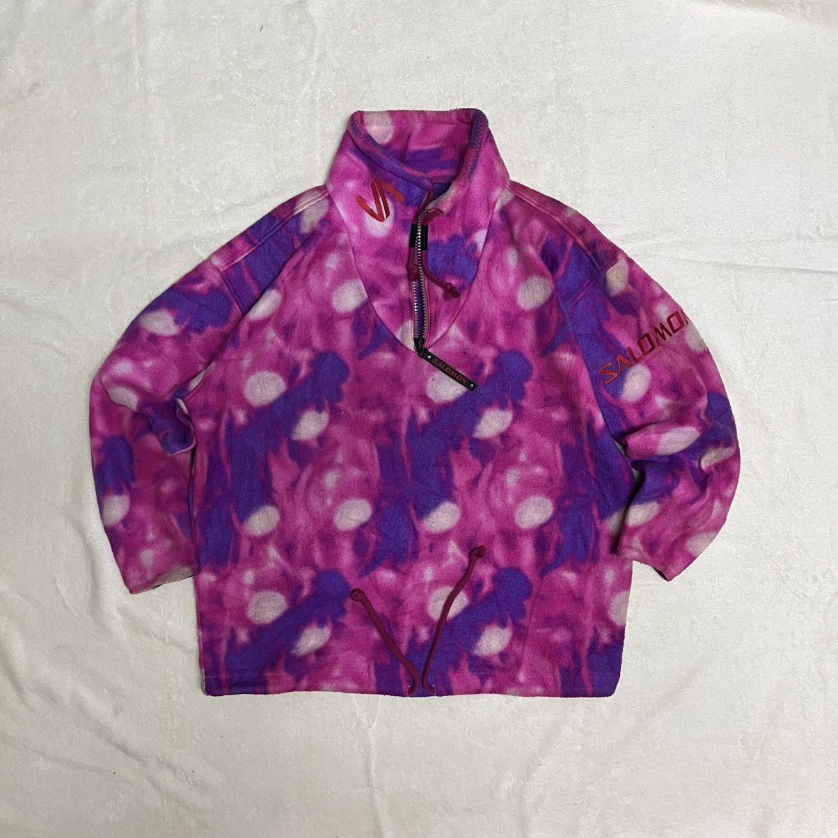 Salomon Salomon Vintage Fleece Half Zipper Size US XL / EU 56 / 4 - 1 Thumbnail