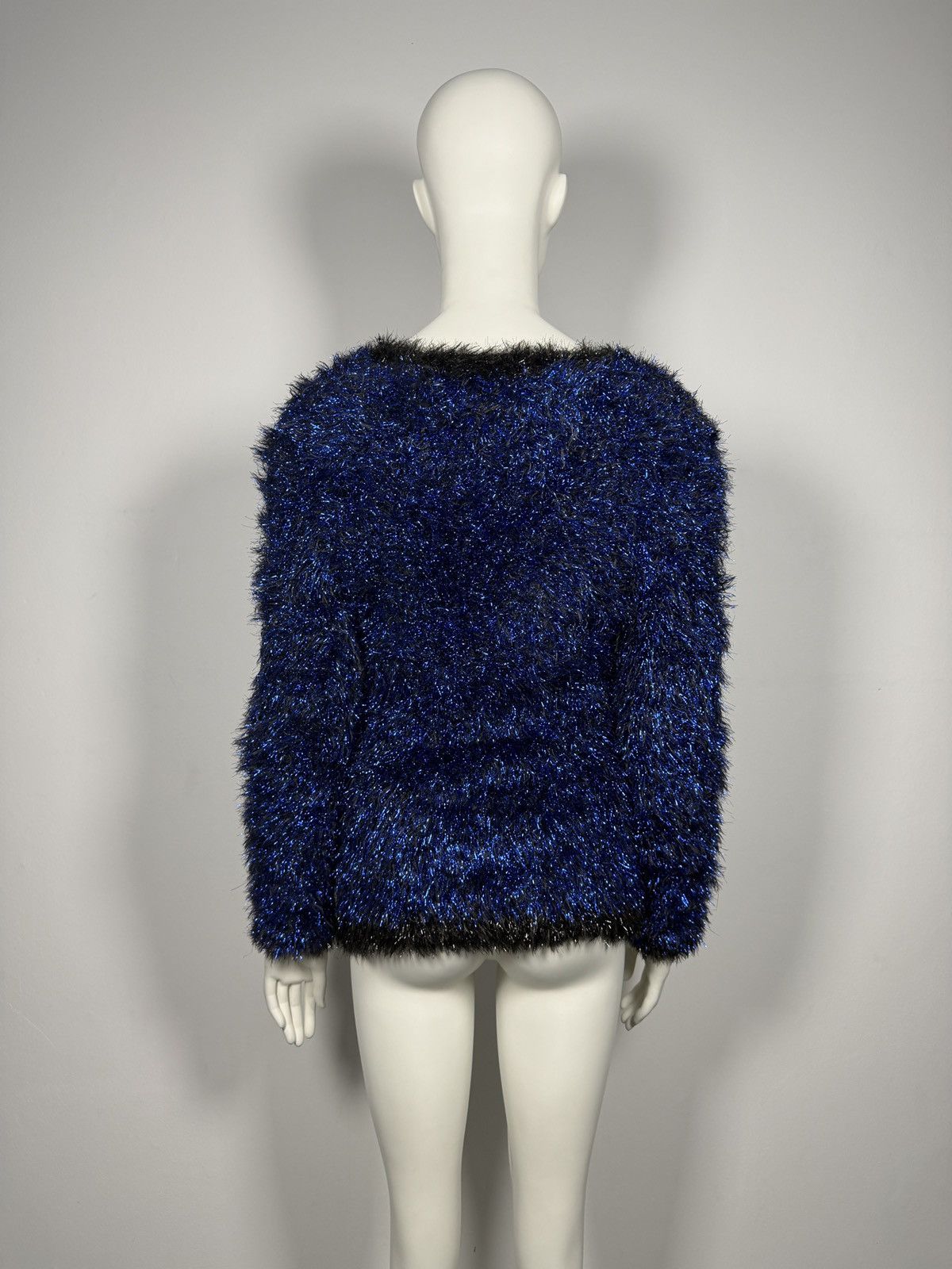 Balmain Balmain 2010’s Oversized Fuzzy Mohair Knit Sweater Size L / US 10 / IT 46 - 15 Thumbnail