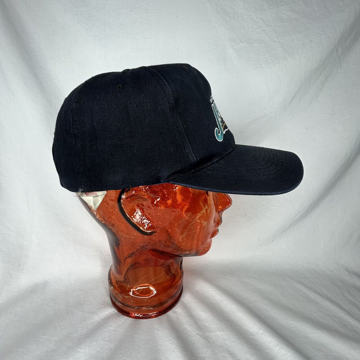 NFL Vintage Jacksonville Jaguars Faded Banned Logo Snapback Hat Size ONE SIZE - 3 Thumbnail