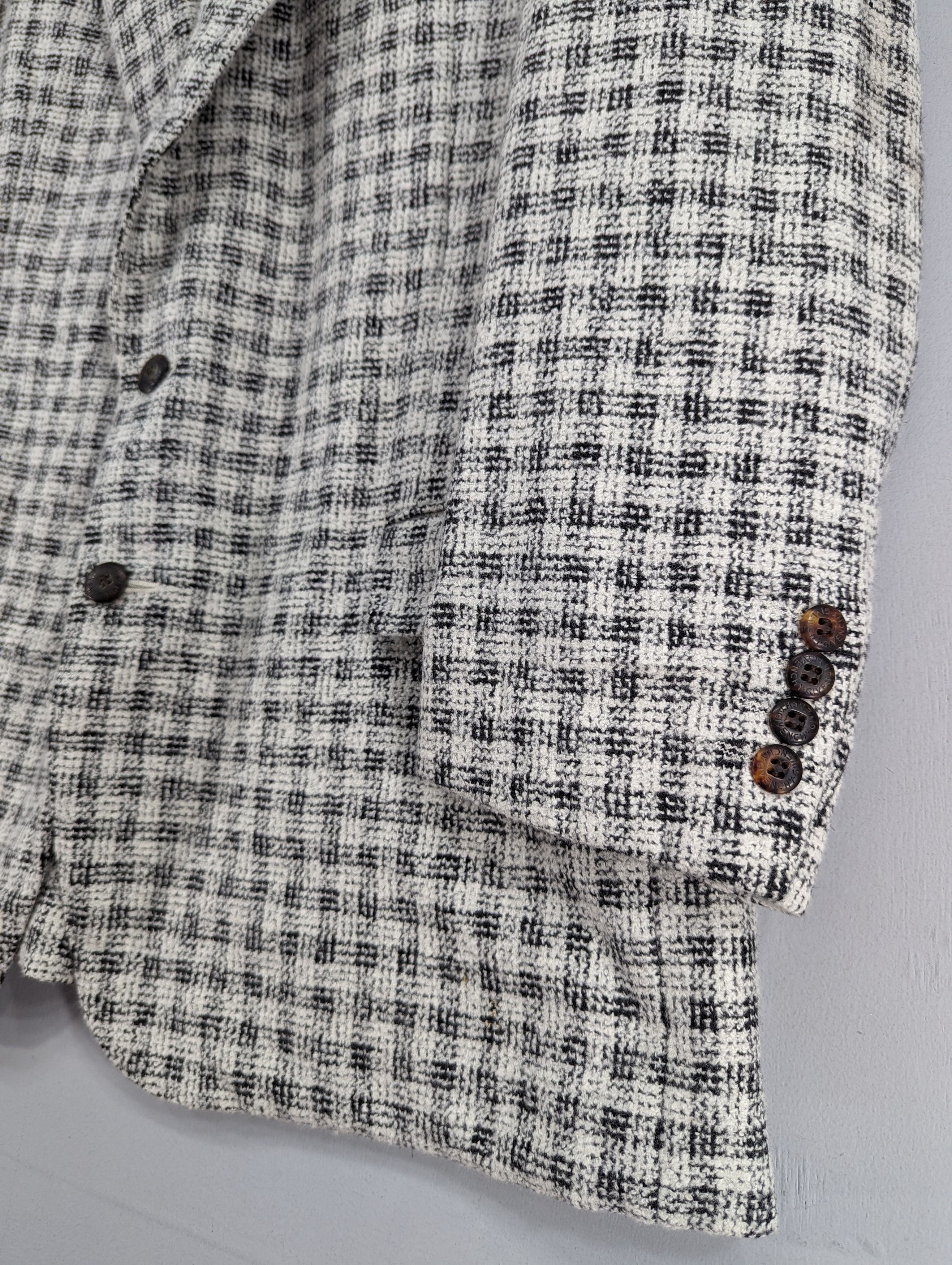 Givenchy Vintage Monsieur Givenchy Plaid Blazer Jacket Size US L / EU 52-54 / 3 - 4 Thumbnail