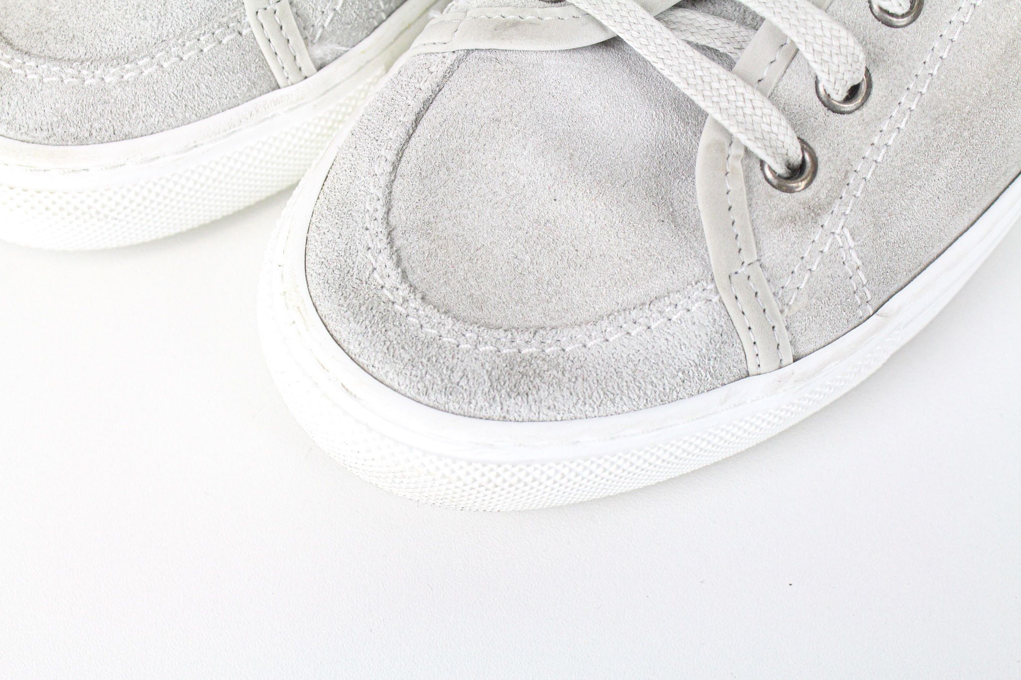 Suitsupply EU41 Grey Suede Laced Low-Top 72216 Size US 8 / EU 41 - 8 Thumbnail