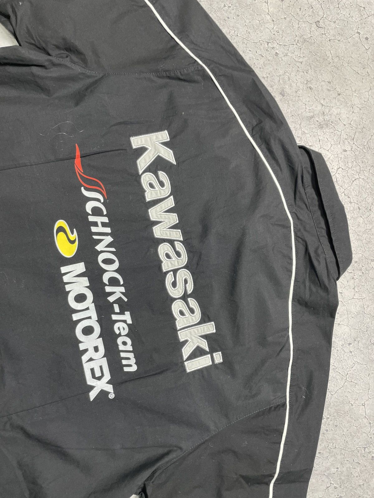 NASCAR Vintage Kawasaki Racing Team Short Sleeve Button Shirt Y2K Size US XL / EU 56 / 4 - 10 Thumbnail