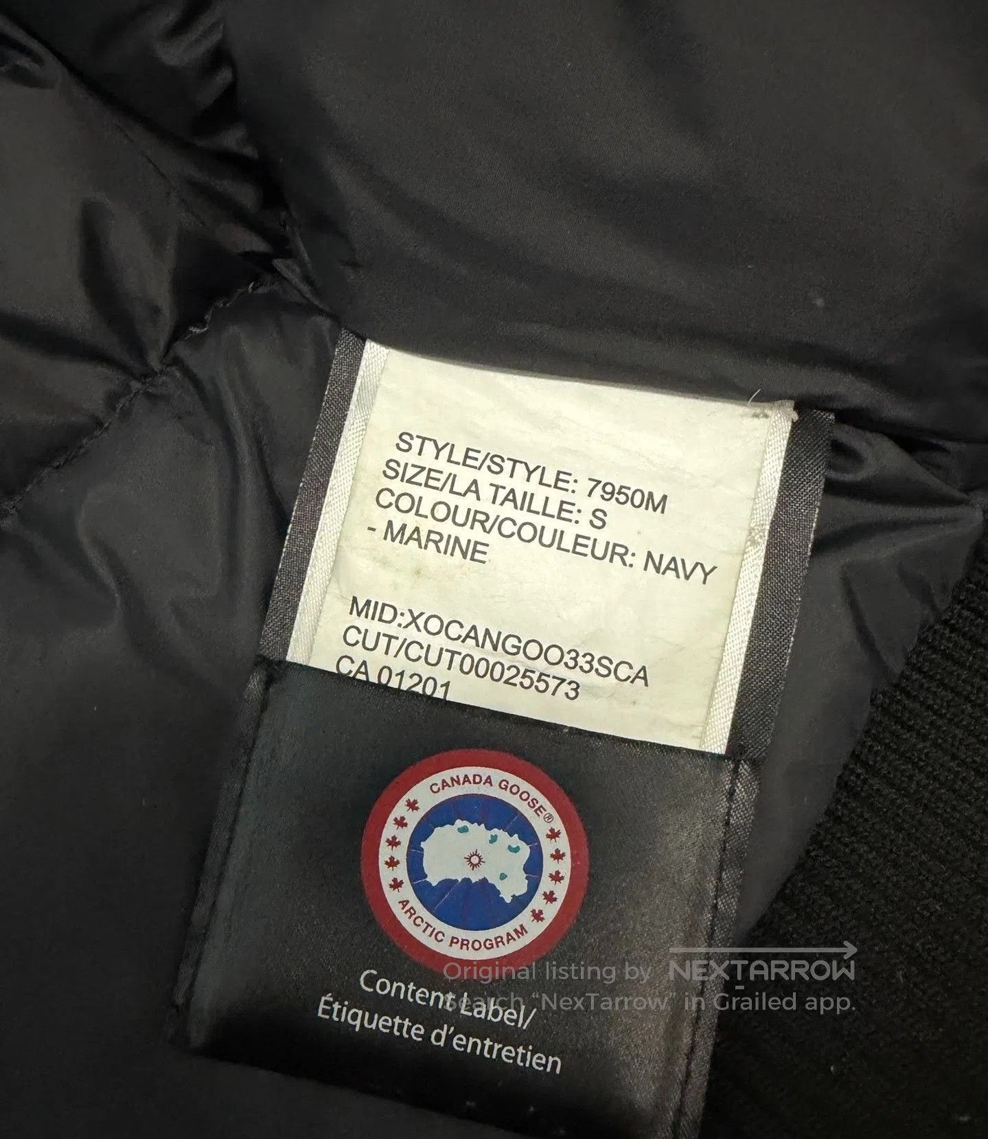 Canada Goose Canada Goose Puffer Jacket 7950M. Size US S / EU 44-46 / 1 - 7 Thumbnail