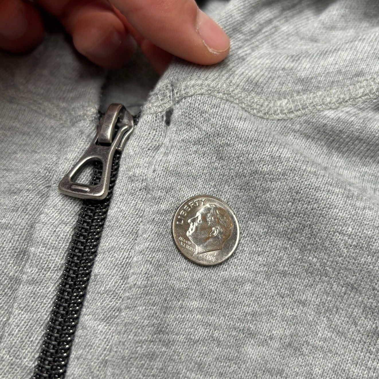 James Perse Standard James Perse Vintage French Terry Zip Up Hoodie 4/XL Size US XL / EU 56 / 4 - 8 Thumbnail