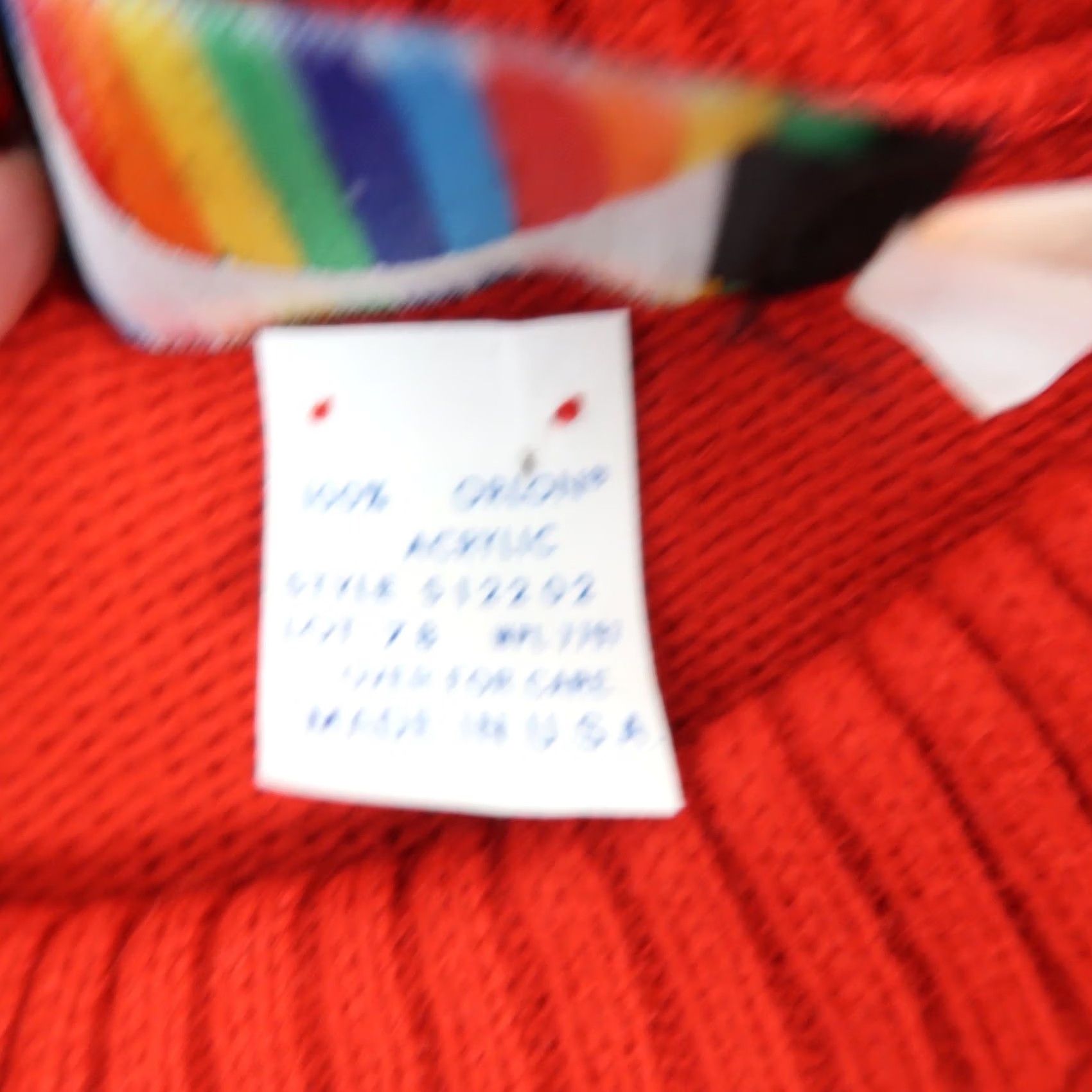 Vintage VINTAGE The Knit Shirt Exchange red Coca-Cola knit sweater Mens L Shirt Size US L / EU 52-54 / 3 - 7 Thumbnail