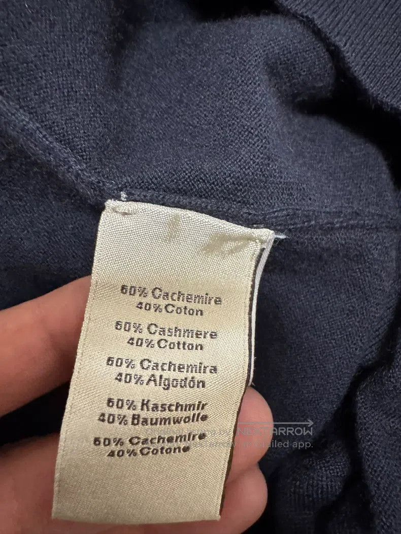 Hermes Hermes Cashmere short-sleeve, 64% cashmere + 36% cotton, u Size US L / EU 52-54 / 3 - 7 Thumbnail
