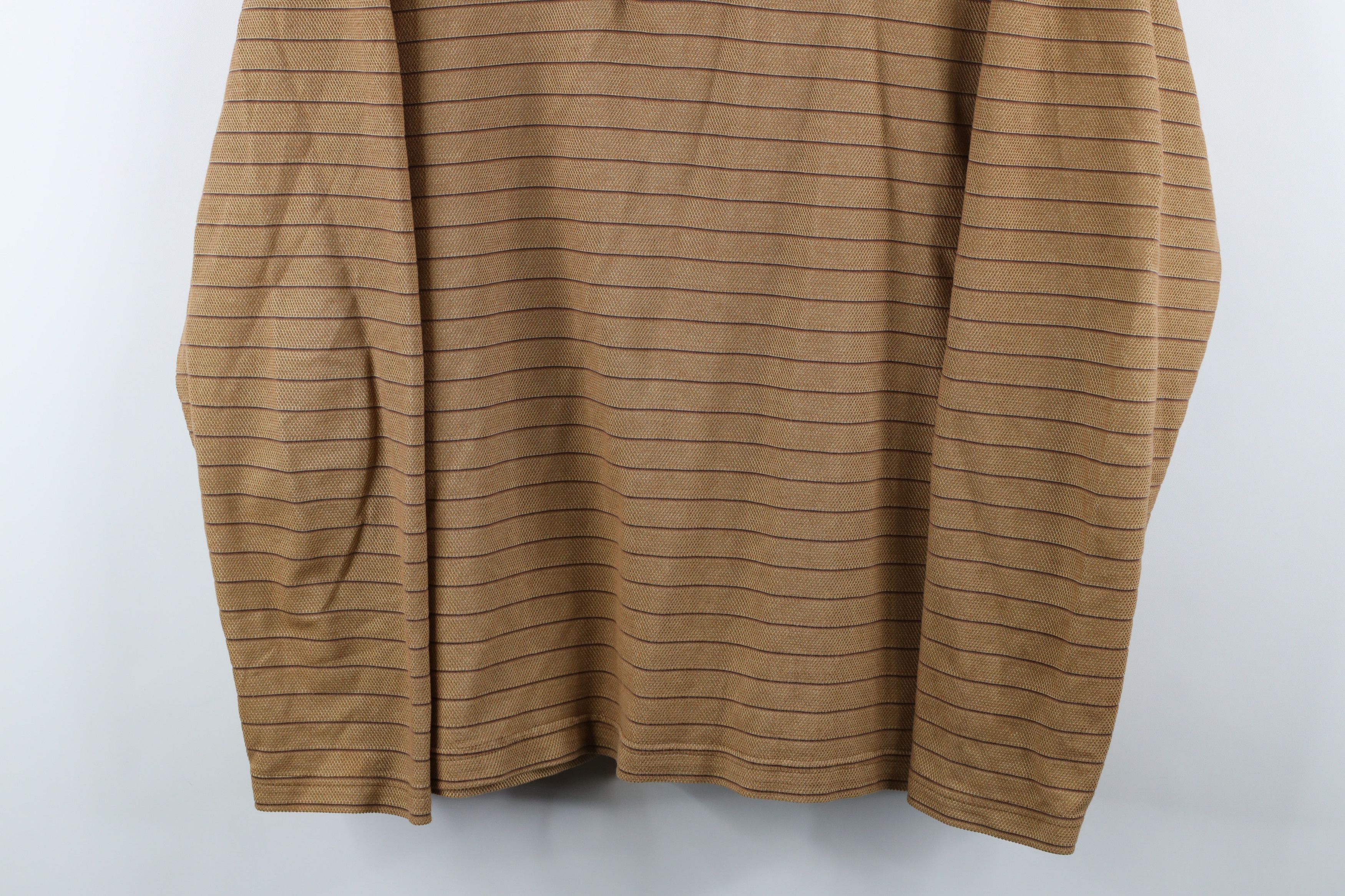 Vintage Vintage 90s Streetwear Thermal Waffle Knit Rugby Polo Size US L / EU 52-54 / 3 - 3 Thumbnail