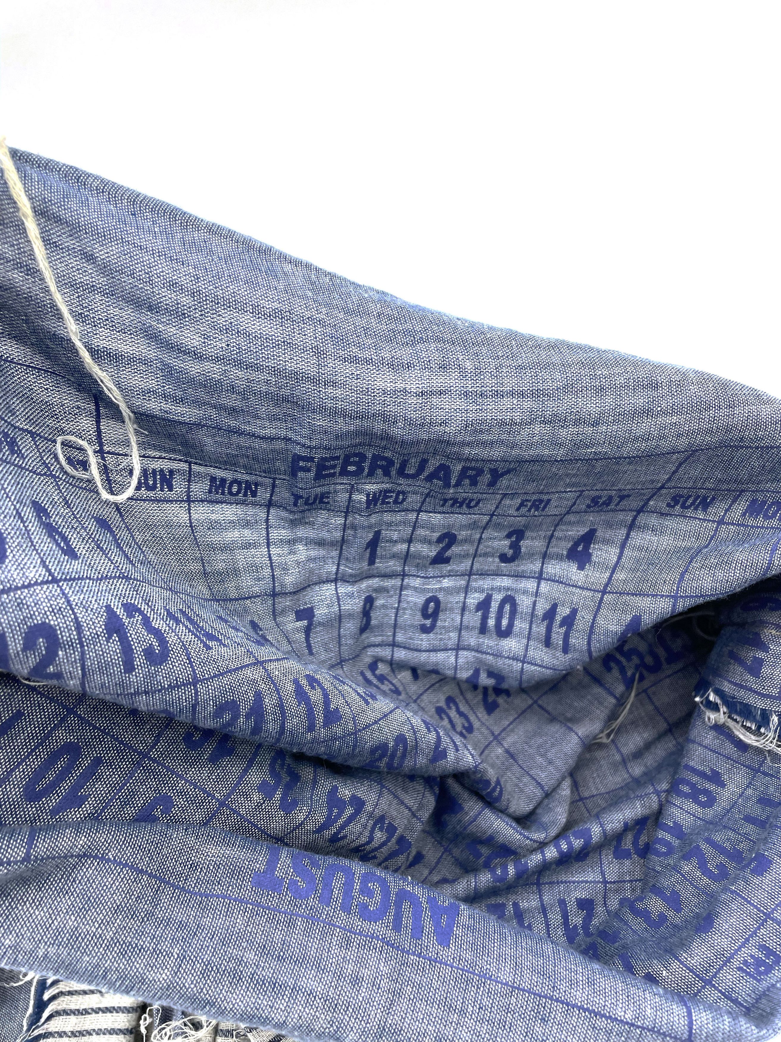 Kapital Calendar Reversible Tote Bag Size ONE SIZE - 2 Thumbnail