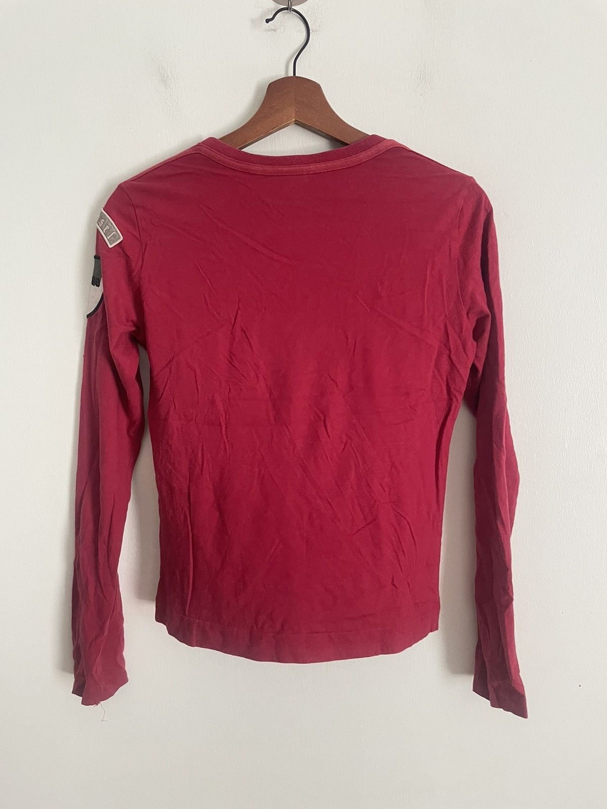 Diesel × Japanese Brand × Vintage Diesel Tshirt Long Sleeves Size M / US 6-8 / IT 42-44 - 2 Thumbnail