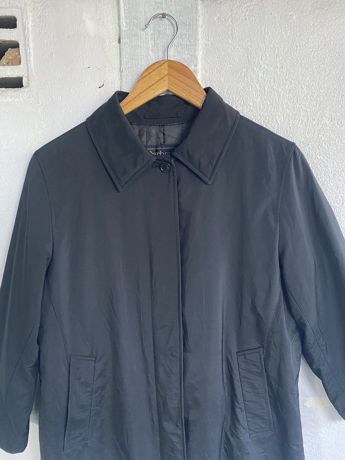 Burberry × Designer × Vintage Vintage Burberry Coat Trench Jacket Quilted Lining Size L / US 10 / IT 46 - 6 Thumbnail