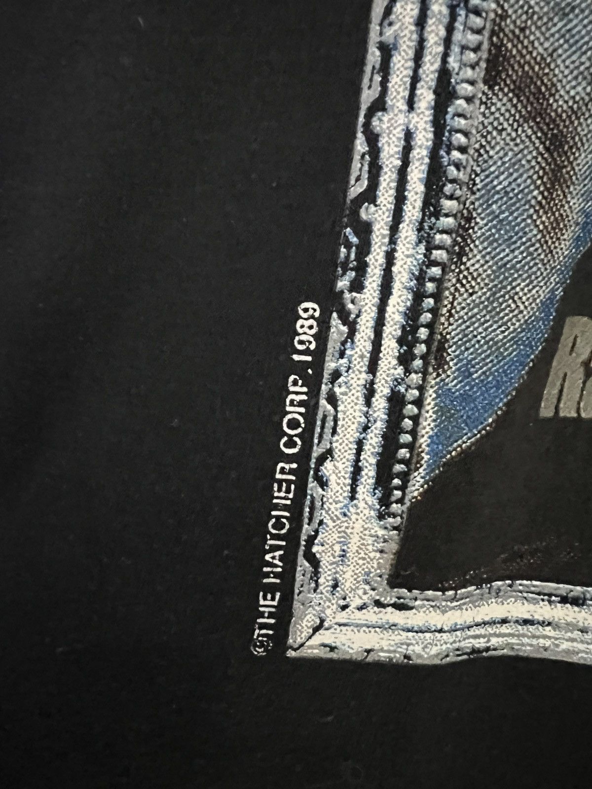 Other Vintage Randy Travis 1989 Tour Concert Black Shirt Country Size US L / EU 52-54 / 3 - 4 Thumbnail