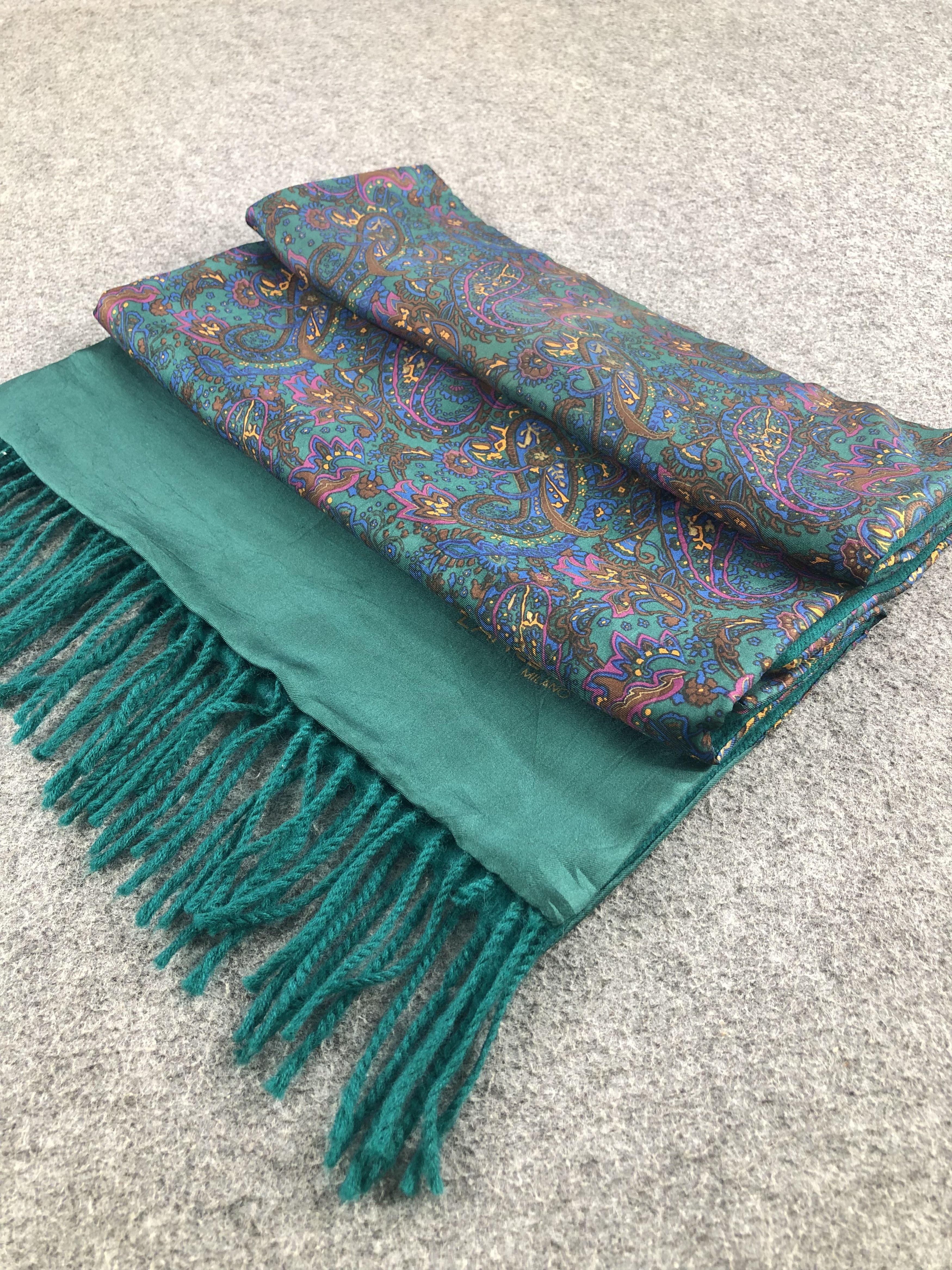 Lui di Lancetti Lancetti Milano Scarf / Silk Scarf / Neckwear / Muffler Size ONE SIZE - 2 Thumbnail