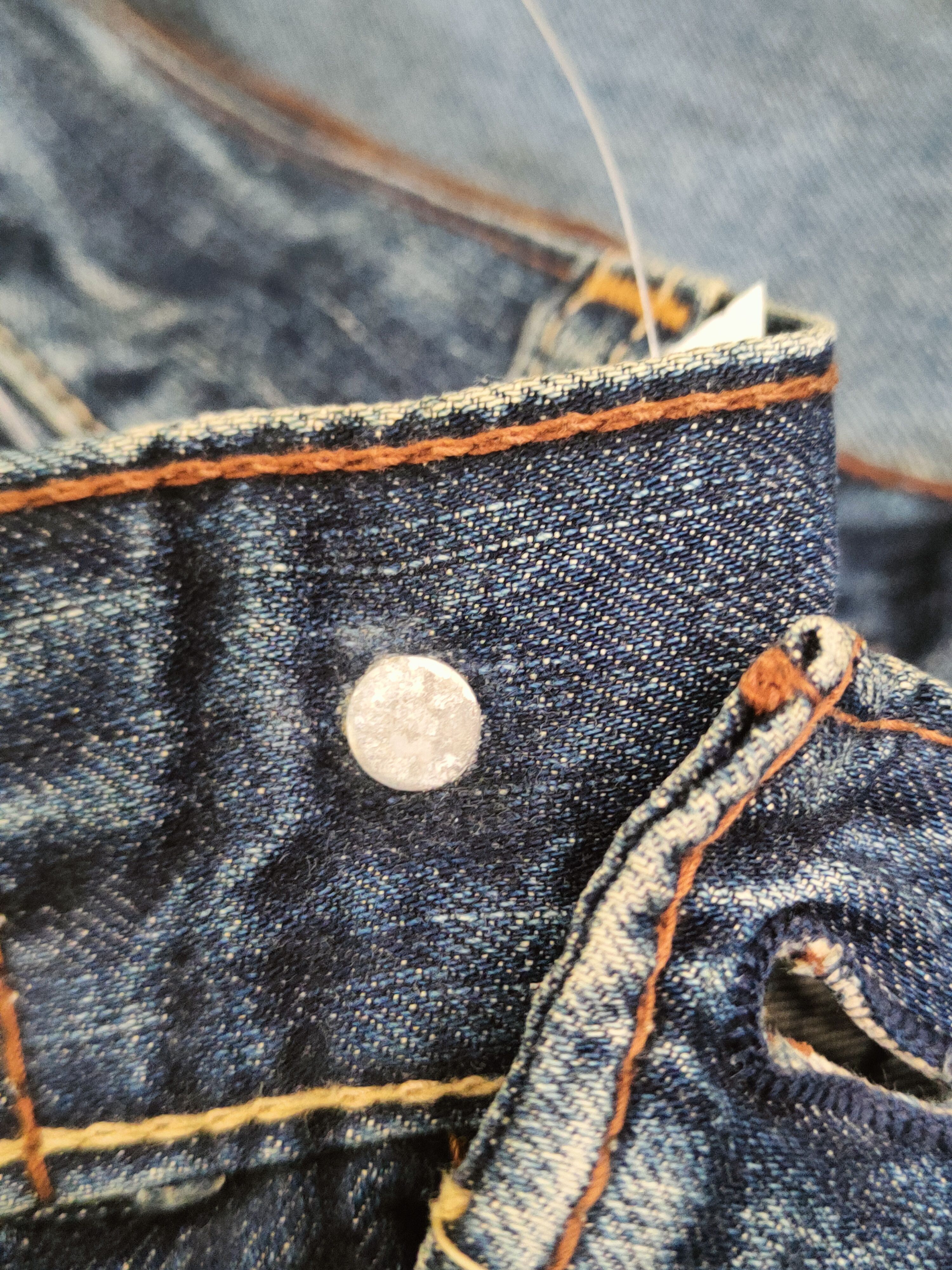 Levi's Levi's Dark Blue Distressed Ripped Jeans #S2854 Size US 31 - 17 Thumbnail