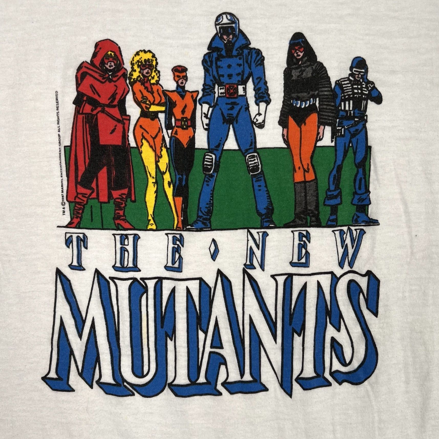 Vintage VINTAGE East Coast Sportswear The New Mutants T Shirt Adult Medium White Mens Size US M / EU 48-50 / 2 - 4 Thumbnail