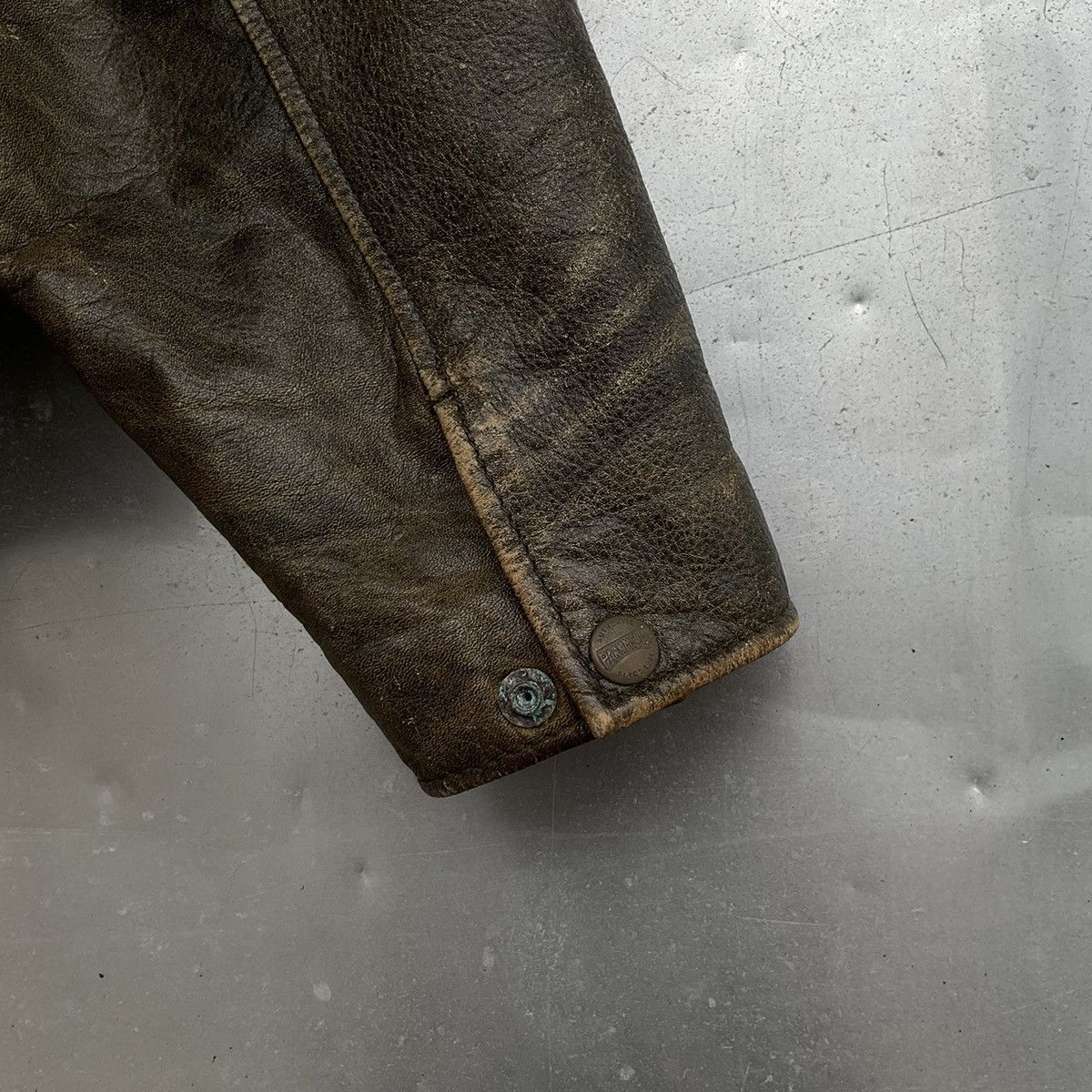 Genuine Leather × Japanese Brand Park Miller leather jaeket y2k Size US M / EU 48-50 / 2 - 7 Thumbnail