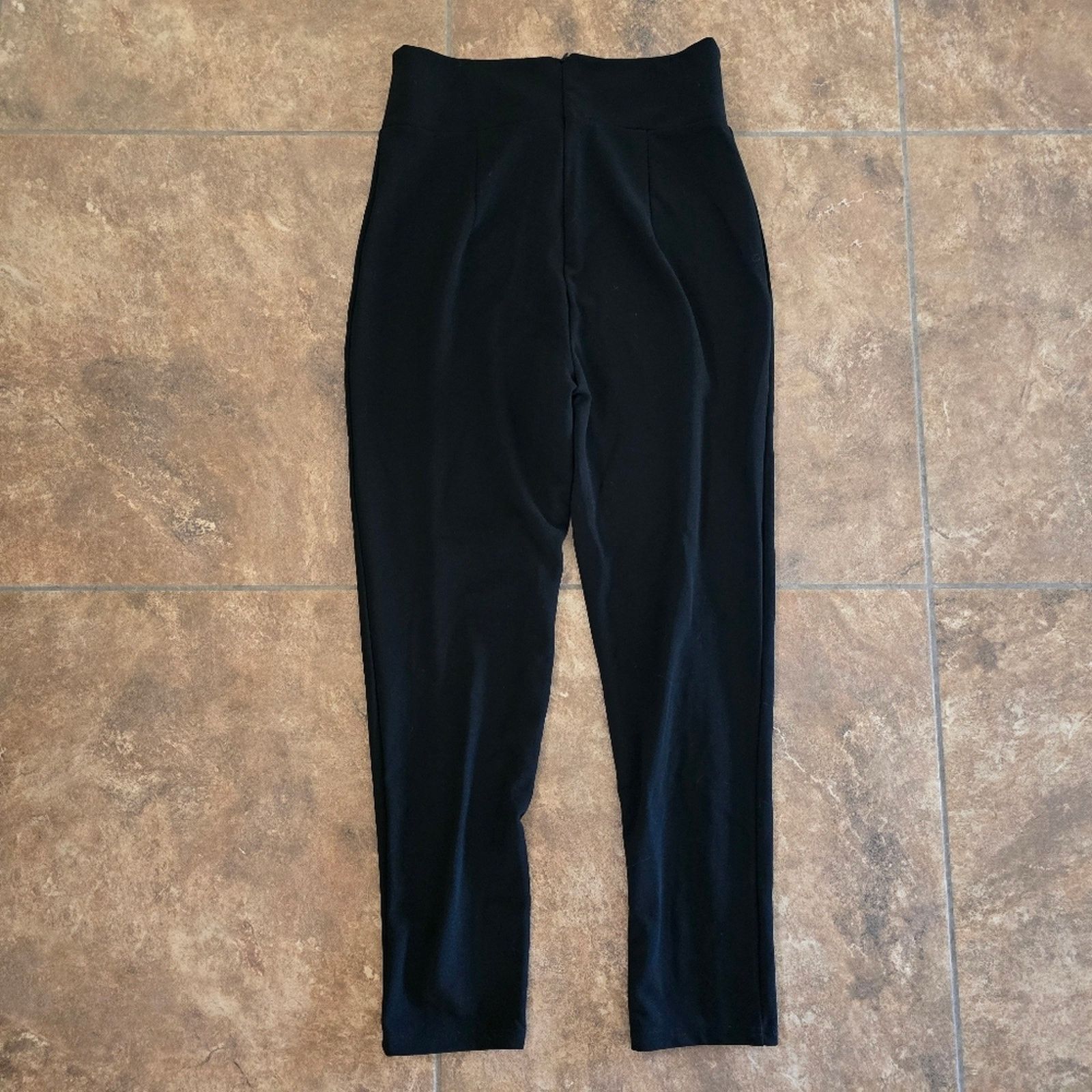 Shein Black | SHEIN | High Waisted Business Pant Size 34" / US 12 / IT 48 - 2 Thumbnail