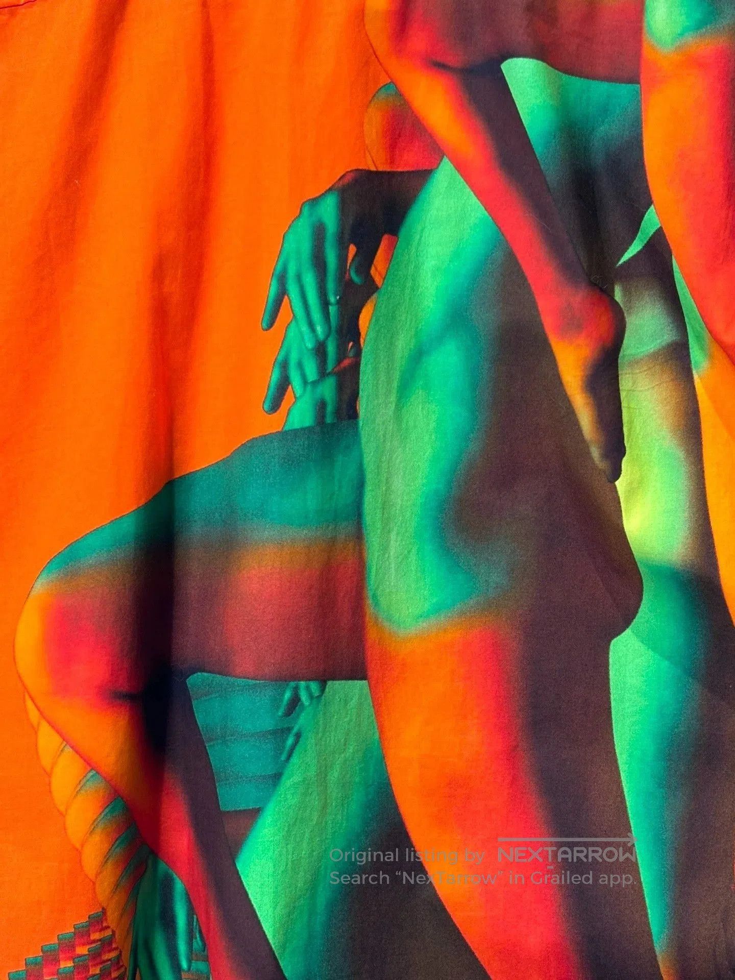 Dries Van Noten Multi Abstract Print Short Sleeve Button. Size US S / EU 44-46 / 1 - 4 Thumbnail