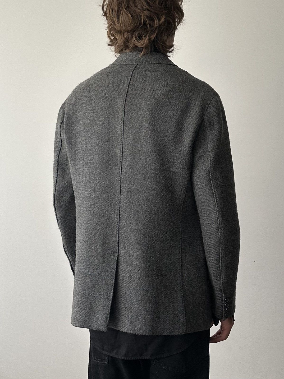 Prada Prada FW01 Wool Unconstructed Blazer Jacket Size US M / EU 48-50 / 2 - 3 Thumbnail