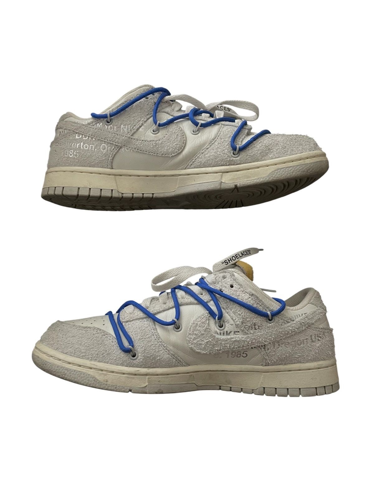 Nike LOT 32/50 OFF-WHITE x NIKE DUNK Size US 9.5 / EU 42-43 - 7 Thumbnail