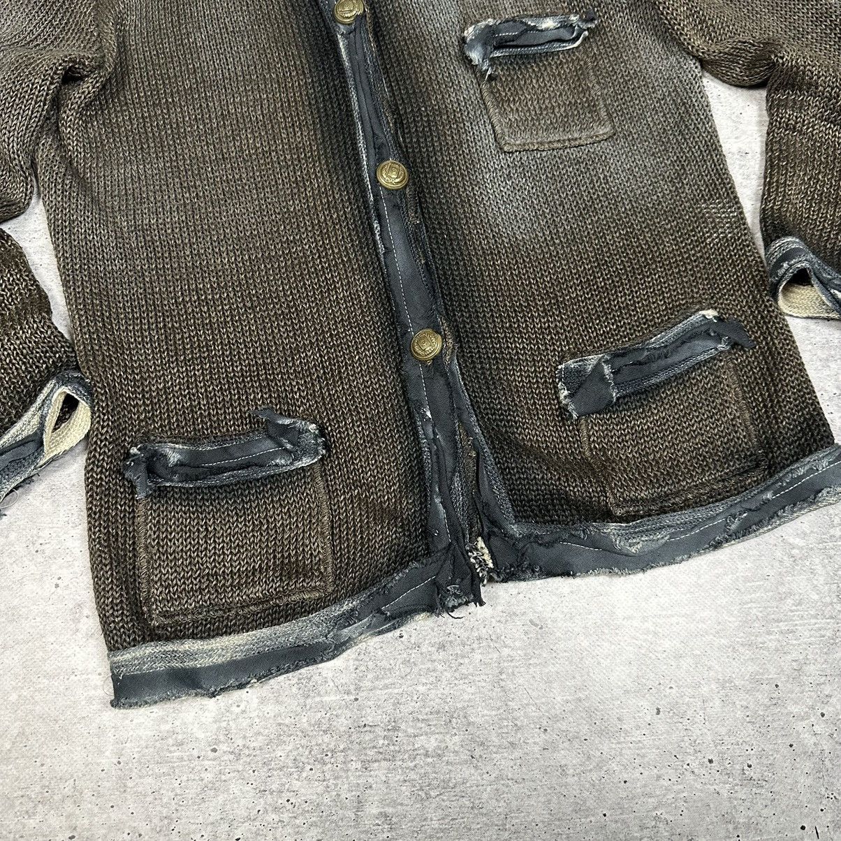 Avant Toi Avant toi Sweater Jacket Button Avat Garde Style Linen Sz 42 Size M / US 6-8 / IT 42-44 - 4 Thumbnail