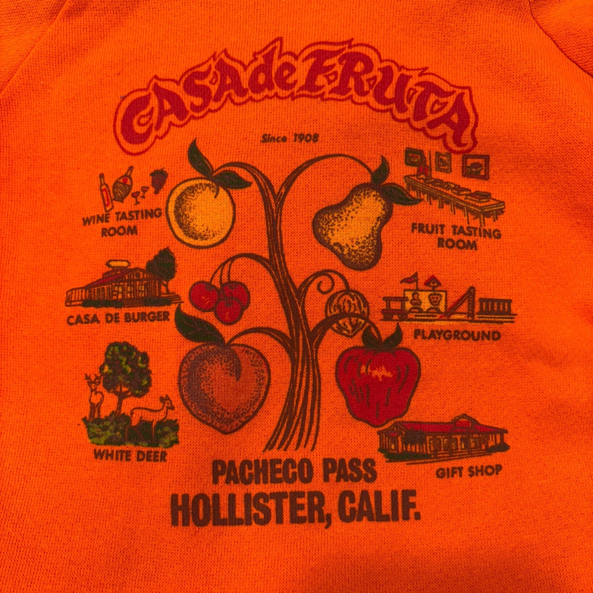Vintage XS (W) - Vintage Casa de Fruta Orange Crew Neck Size XS / US 0-2 / IT 36-38 - 4 Thumbnail