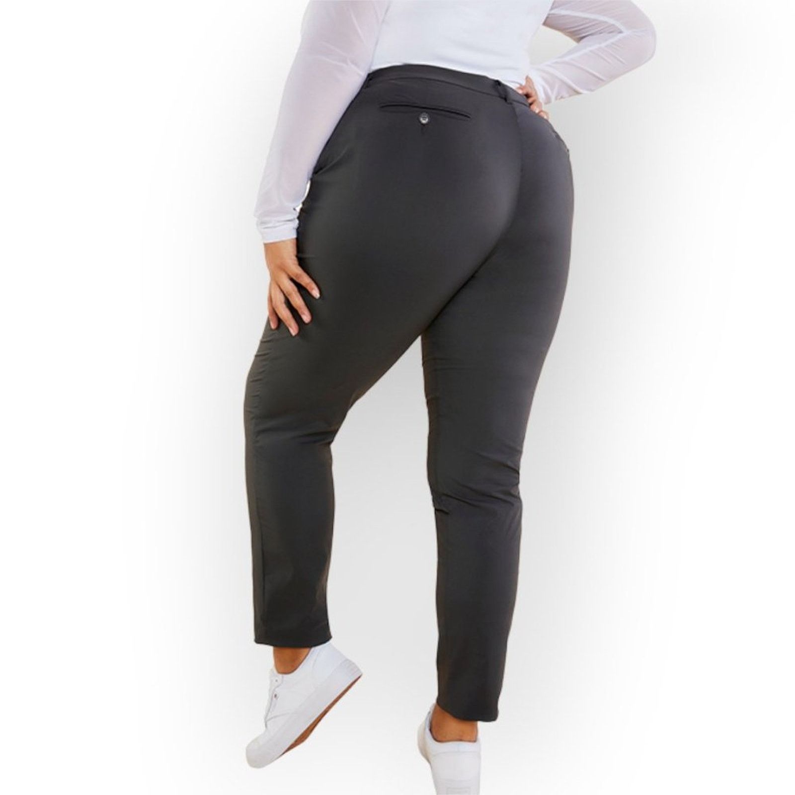 Other Anatomie Thea Slim Straight Travel Golf Pant Gray Size M NWT Size 30" / US 8 / IT 44 - 12 Thumbnail