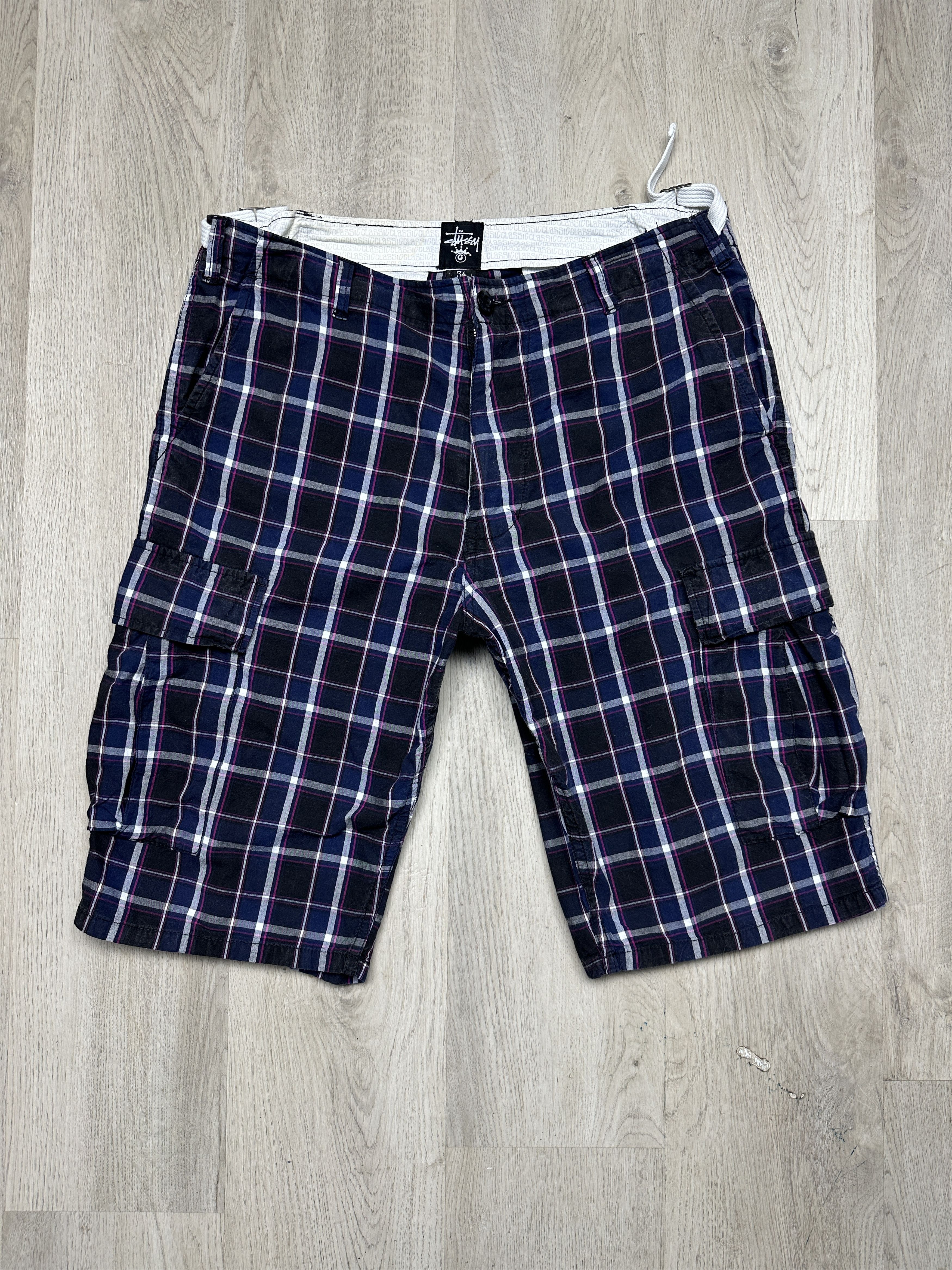 Stussy Stussy Vintage Mens Cargo Shorts Size US 34 / EU 50 - 1 Thumbnail