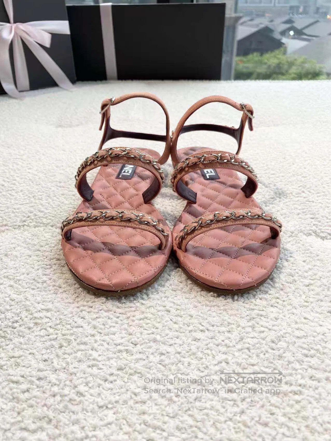 Chanel Chanel Strappy chain sandals| Size US 6 / IT 36 - 2 Thumbnail