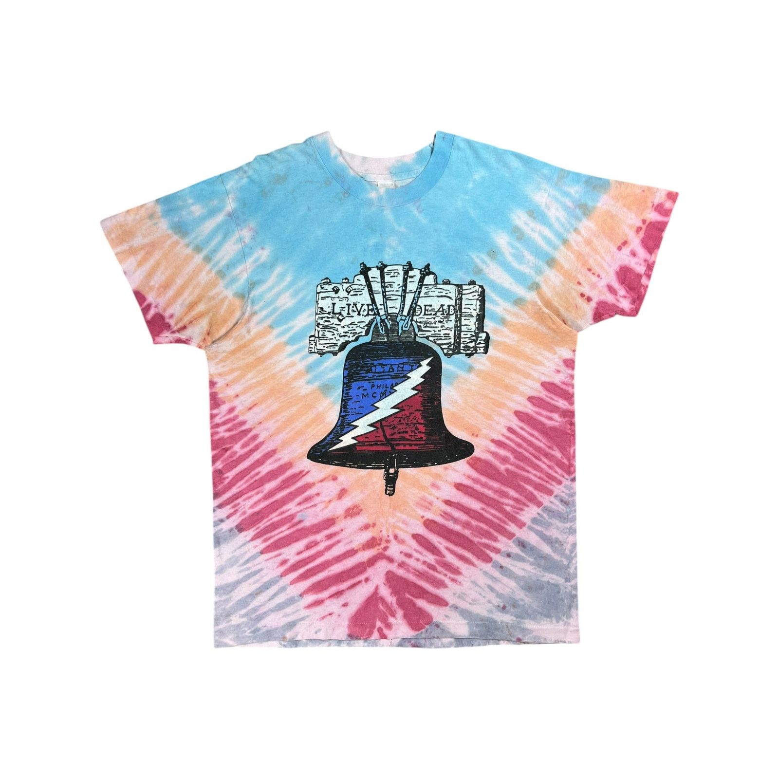 Band Tees × Fruit Of The Loom × Grateful Dead 1994 Grateful Dead Live Dead Philadelphia Liberty Bell tee Size US L / EU 52-54 / 3 - 1 Thumbnail