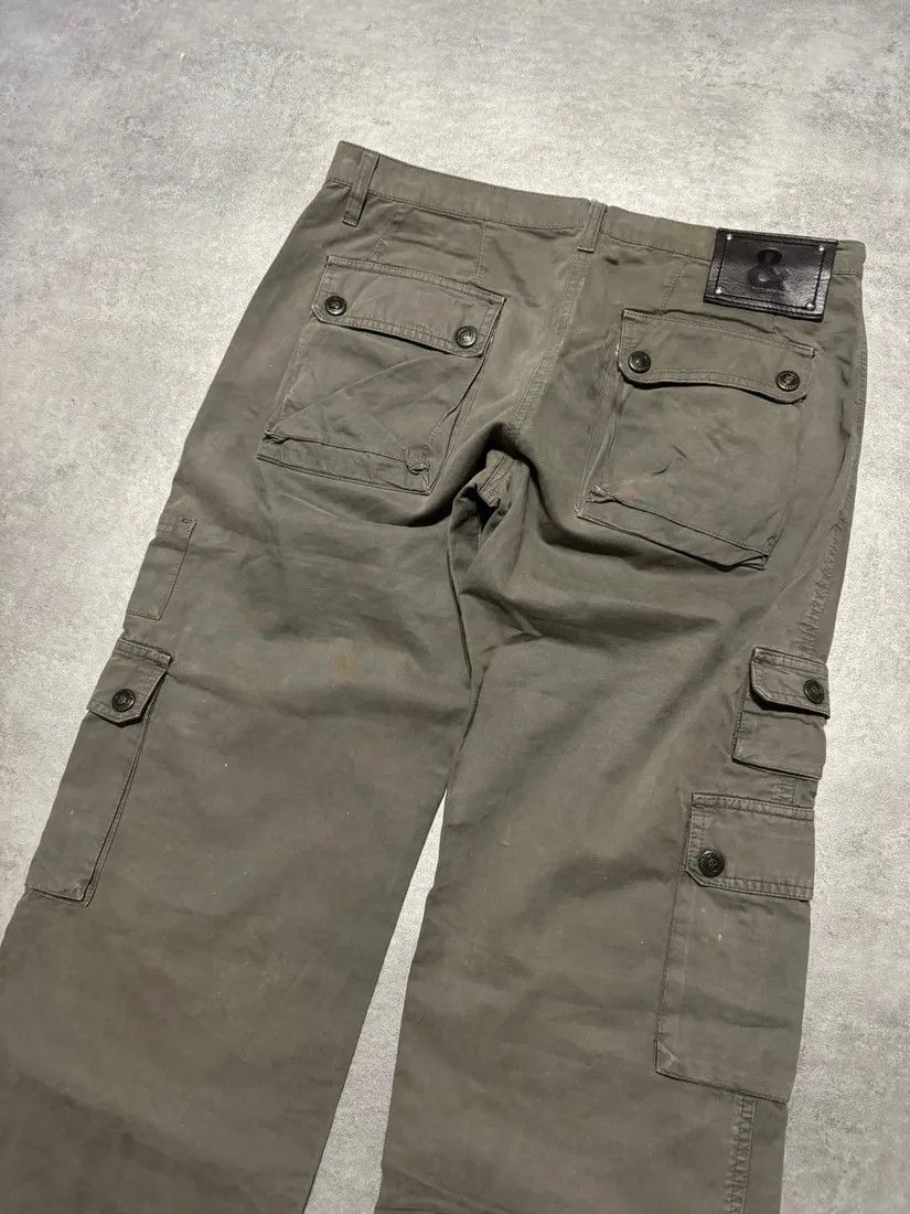 Dolce & Gabbana × Vintage AW2004 Dolce & Gabbana Faded Multi Pockets Cargo Pants Size US 32 / EU 48 - 4 Thumbnail