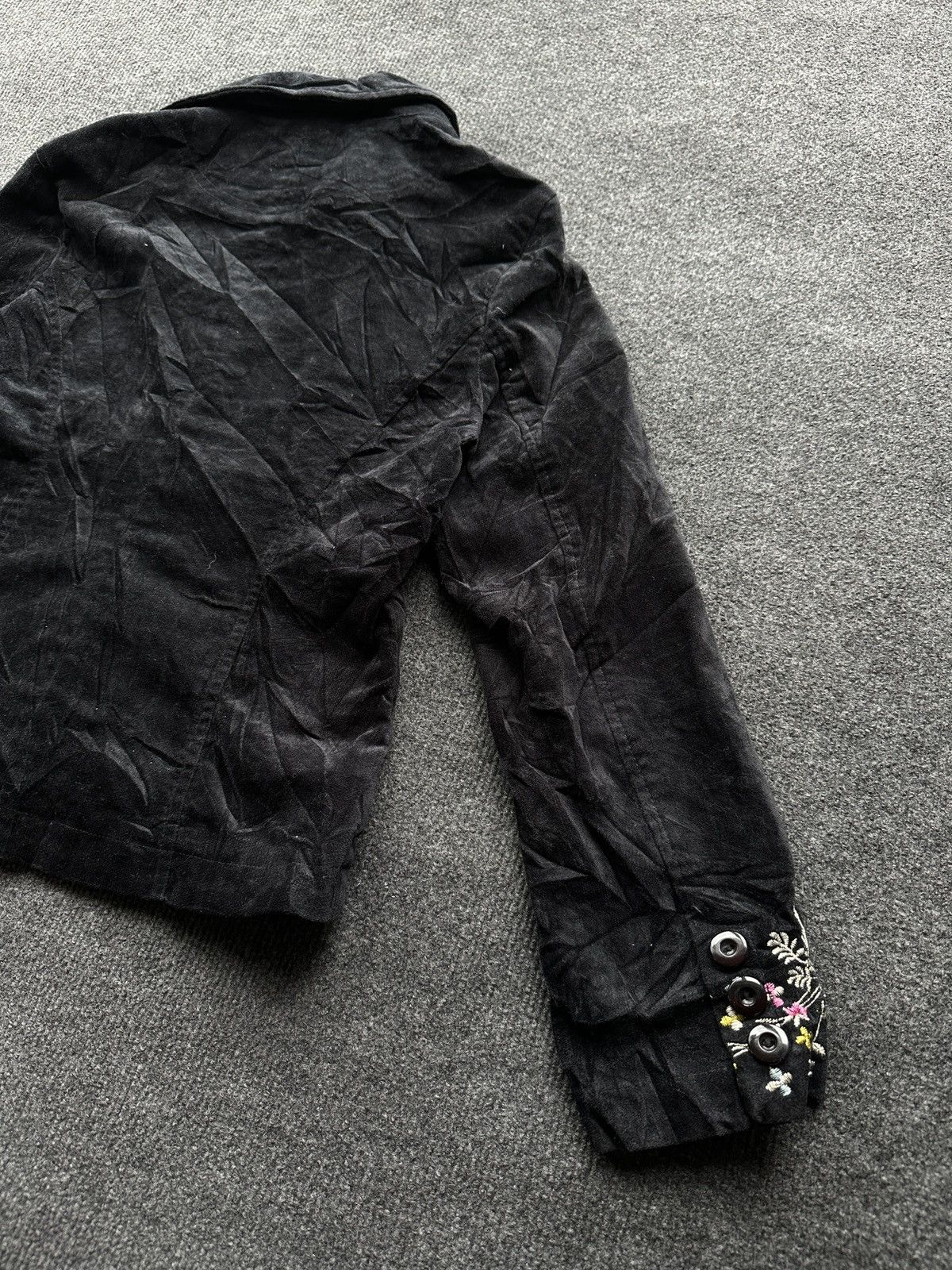 Moschino ARCHIVE 🚨 WOMEN MOSCHINO BLACK OVERLOGO FLOWERS LUXURY VNTG Size S / US 4 / IT 40 - 14 Thumbnail