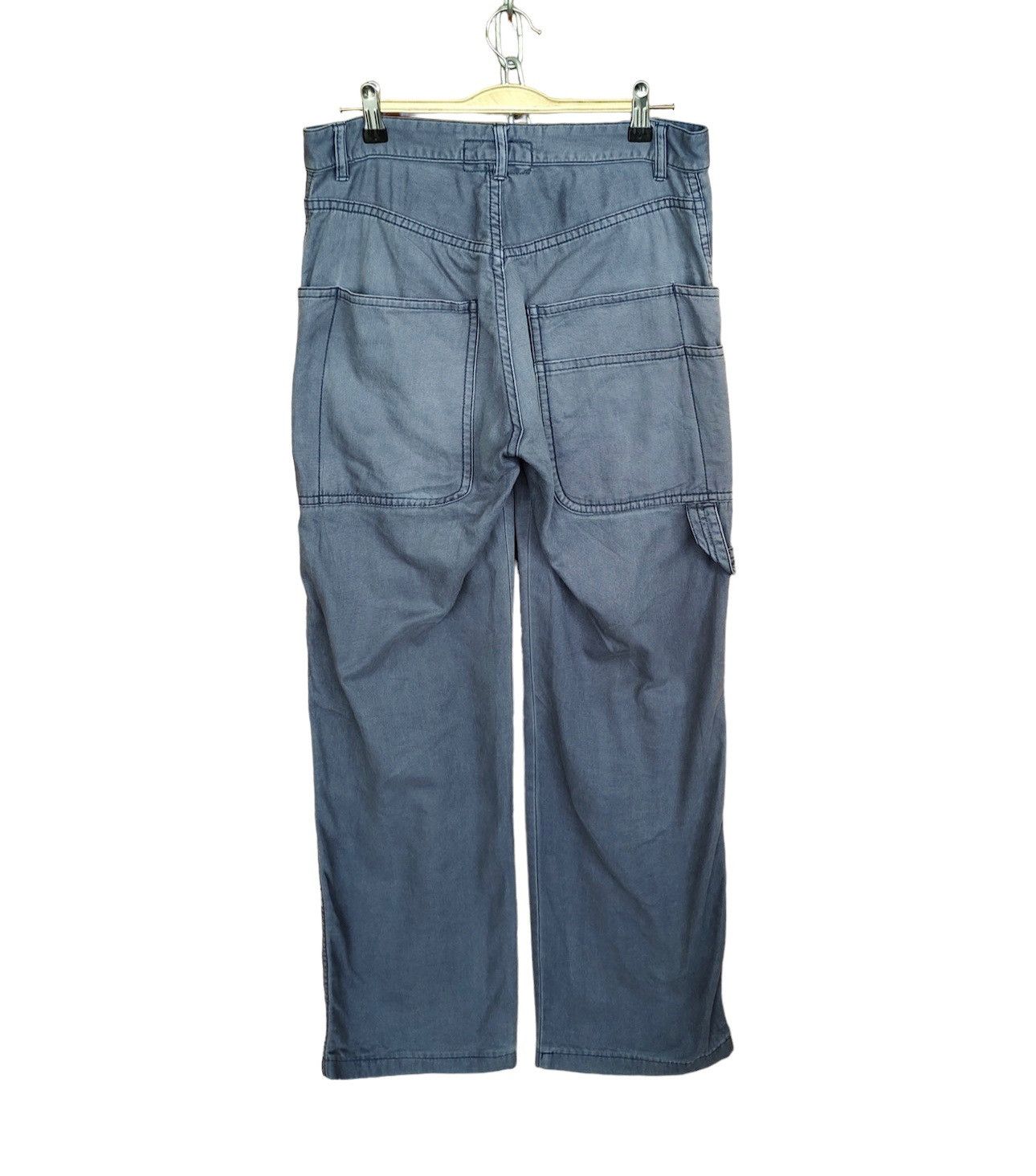 image of Jnco x Paul Smith Baggy Pants R. Newbold Paul Smith Faded Carpenter Pants, Men's (Size 30)