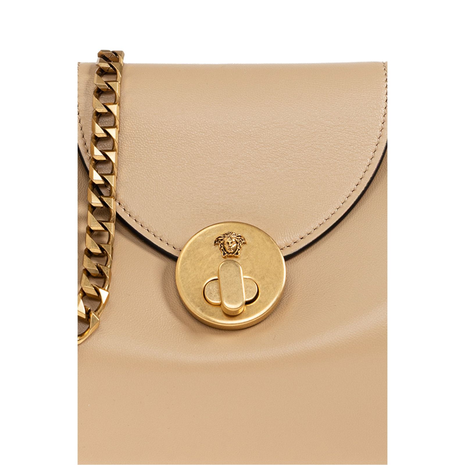 Versace VERSACE Vivian Nappa Leather Beige Shoulder Bag New & Authen Size ONE SIZE - 5 Thumbnail