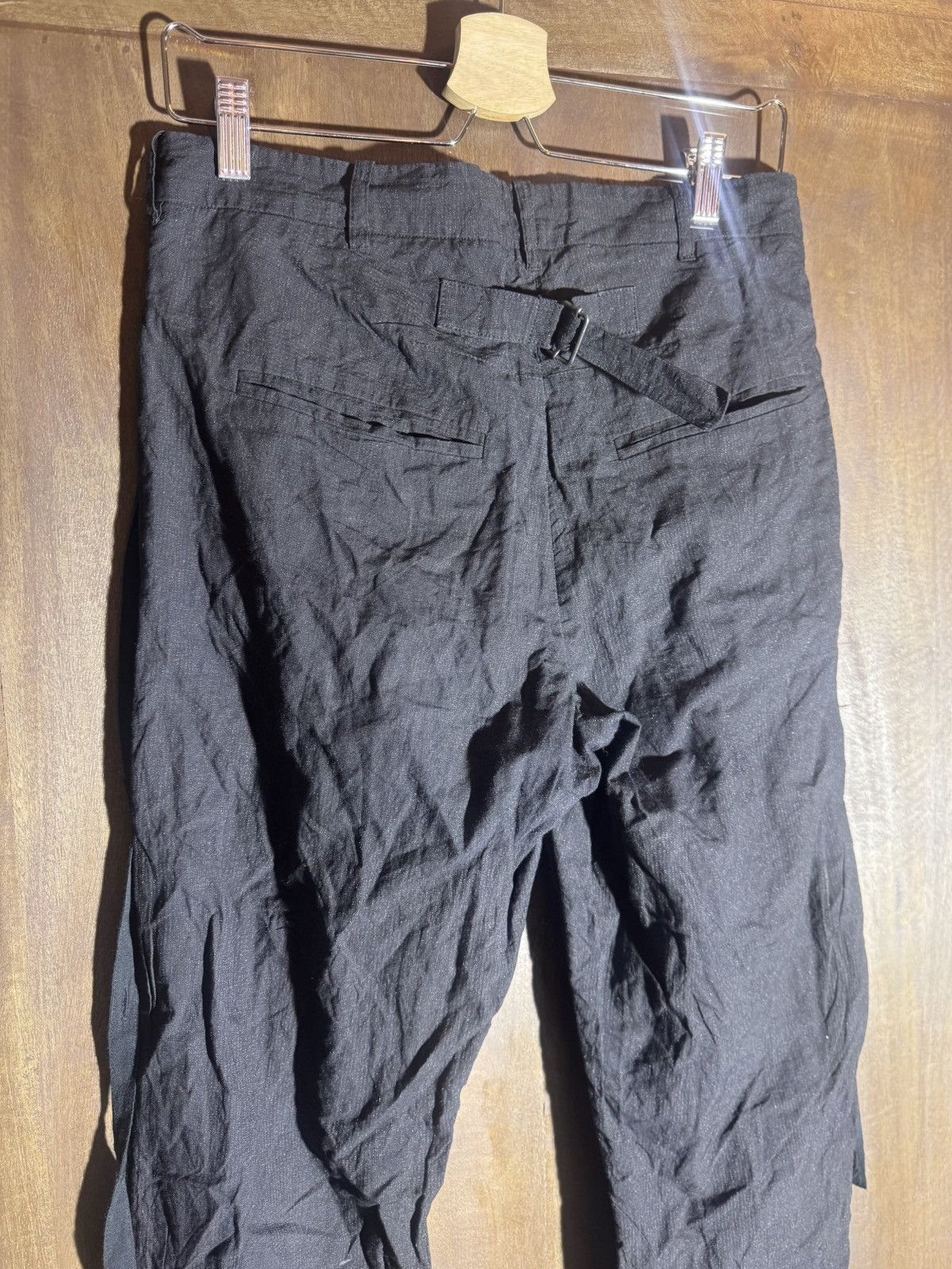 Ann Demeulemeester ann demeulemeester vintage cotton metal pants 38 Size 27" / US 4 / IT 40 - 5 Thumbnail