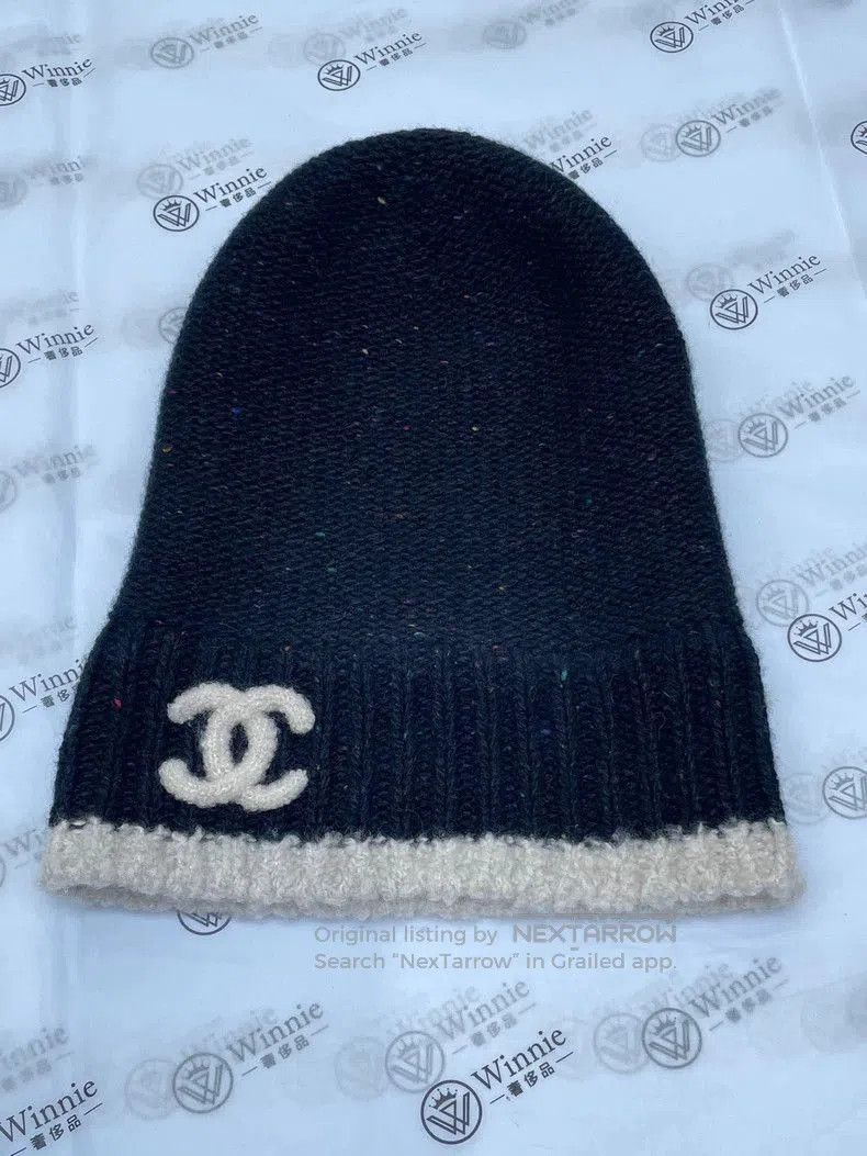 Chanel Chanel Fall Winter Colorful Knit Hat. Size ONE SIZE - 4 Thumbnail