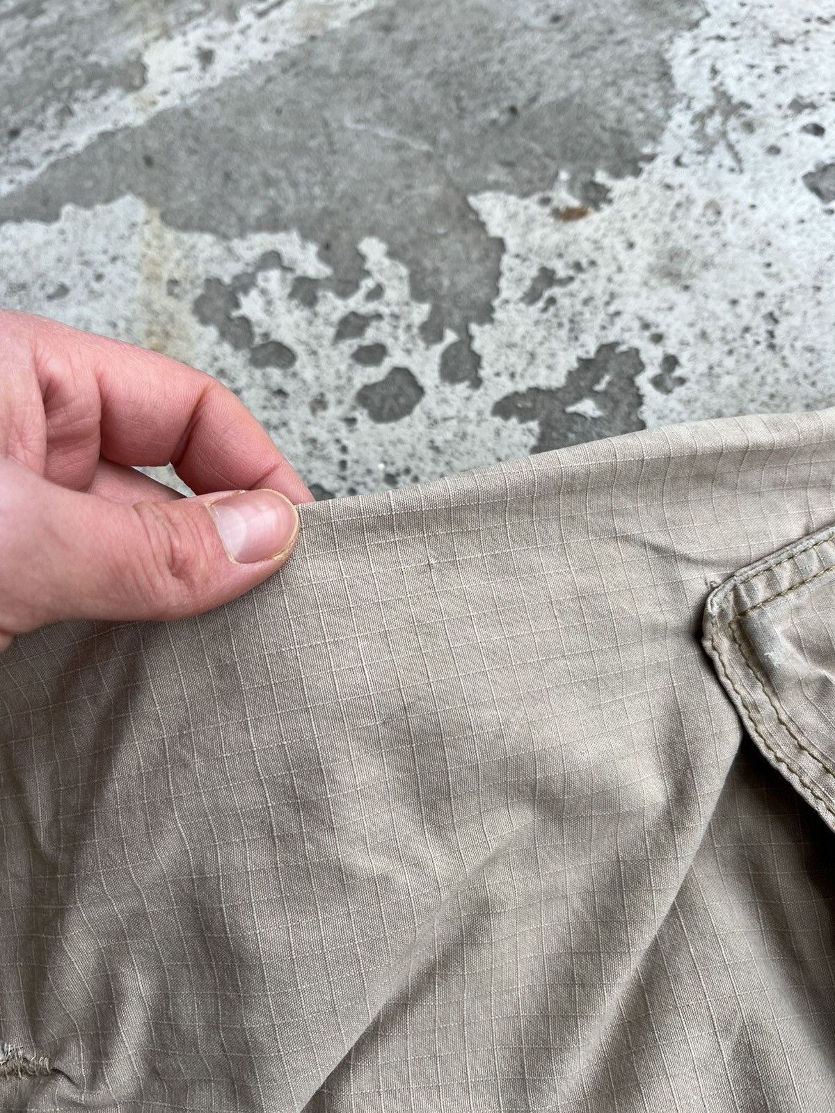 Carhartt × Carhartt Wip 90s Carhartt Double Knee Cargo Faded Distressed Pants Y2K Size US 36 / EU 52 - 8 Thumbnail