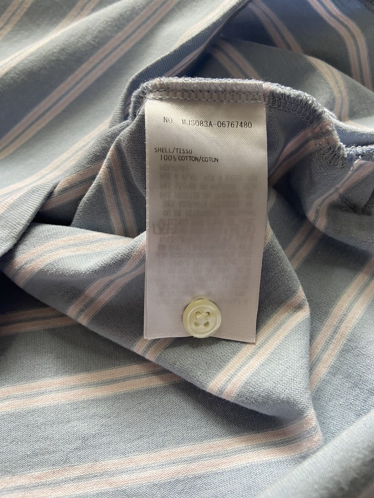 Thom Browne Thom Browne Striped Blue Tee size 0 XS Size US XS / EU 42 / 0 - 5 Thumbnail
