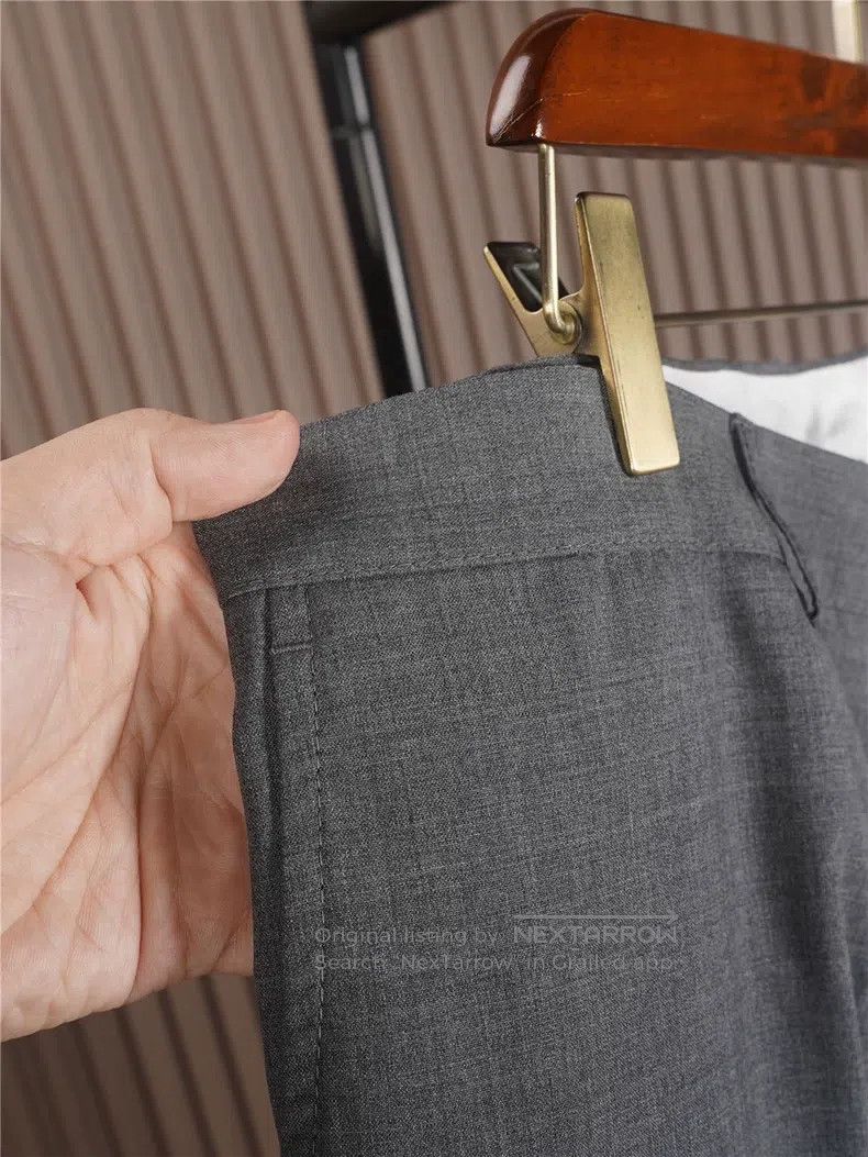 Brunello Cucinelli Brunello Cucinelli Lightweight Wool Dress Pants Size US 38 / EU 54 - 5 Thumbnail