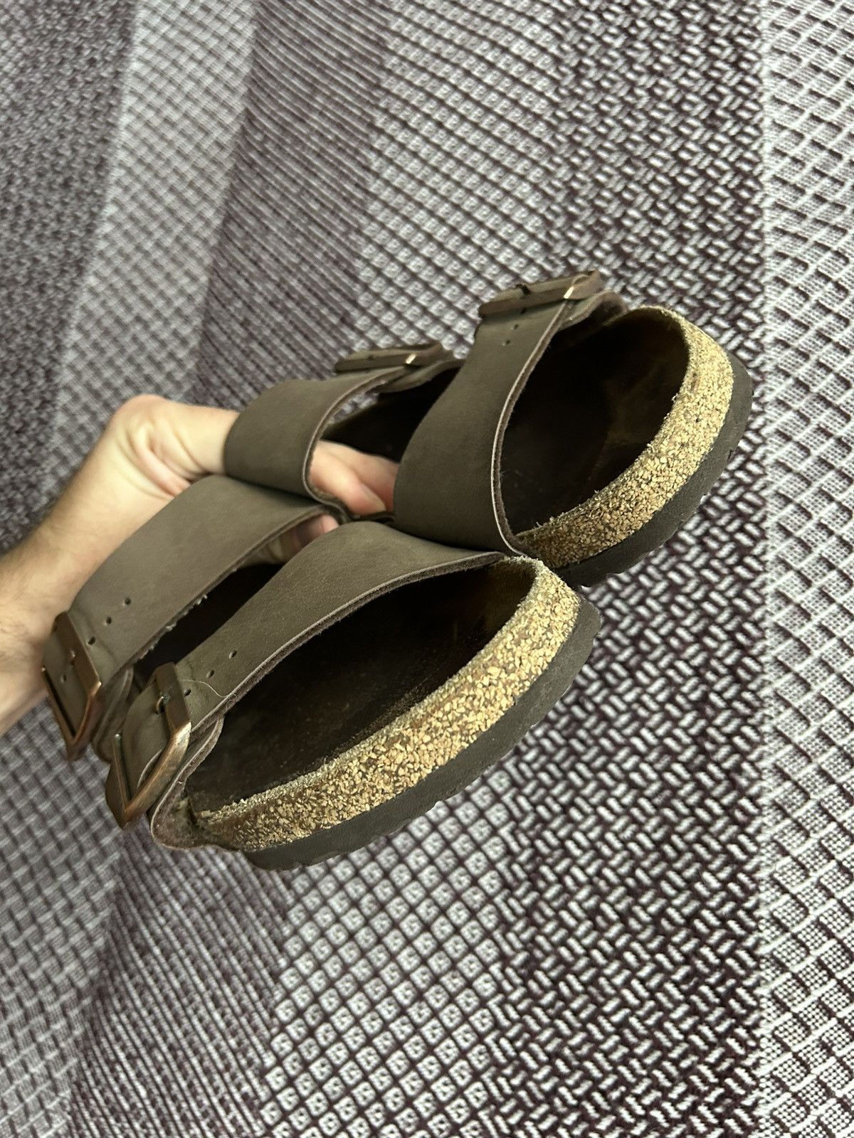 Birkenstock Birkenstock Arizona Oiled Leather Faded Sandals Unisex Sz 39 Size US 9 / IT 39 - 7 Thumbnail