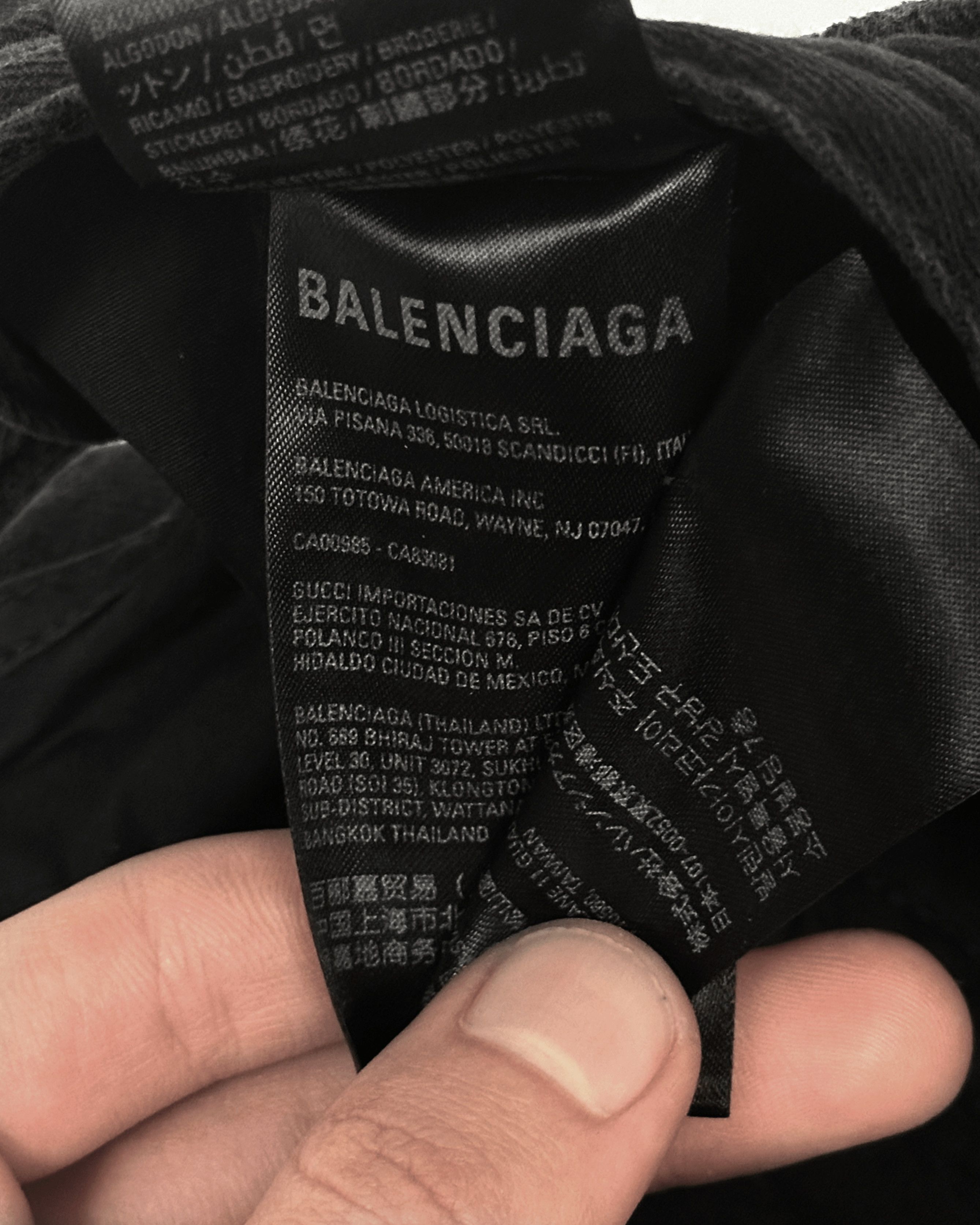 Balenciaga Balenciaga Rammstein Limited Edition Distressed Hat Size ONE SIZE - 15 Thumbnail