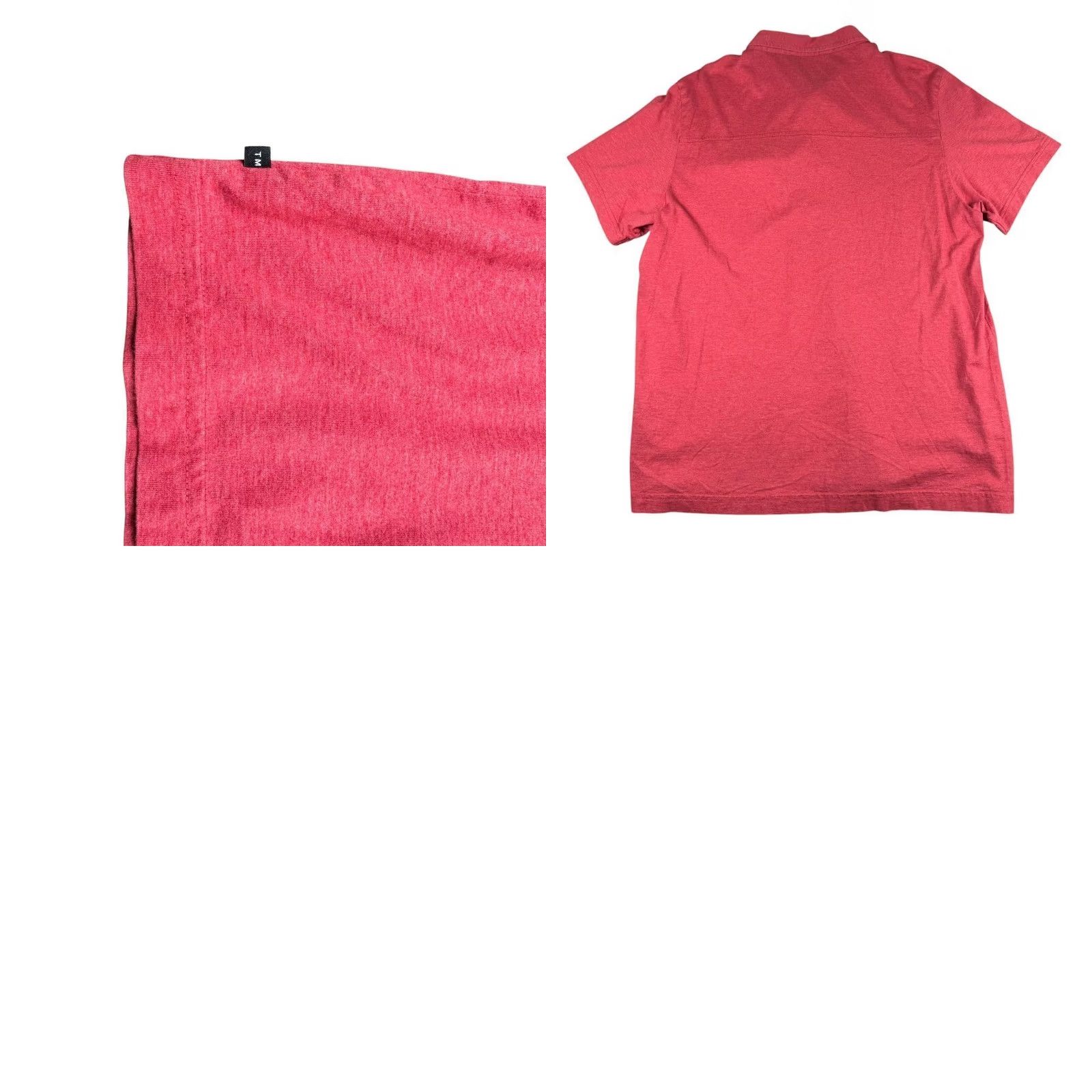 TravisMathew Travis Mathew Polo Shirt Men XL Pima Cotton Preppy Casual Golf Short Sleeve Red Solid Size US XL / EU 56 / 4 - 8 Thumbnail