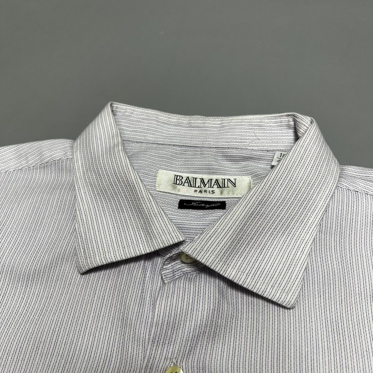 Balmain × Vintage Balmain vintage mens shirt Size US L / EU 52-54 / 3 - 3 Thumbnail