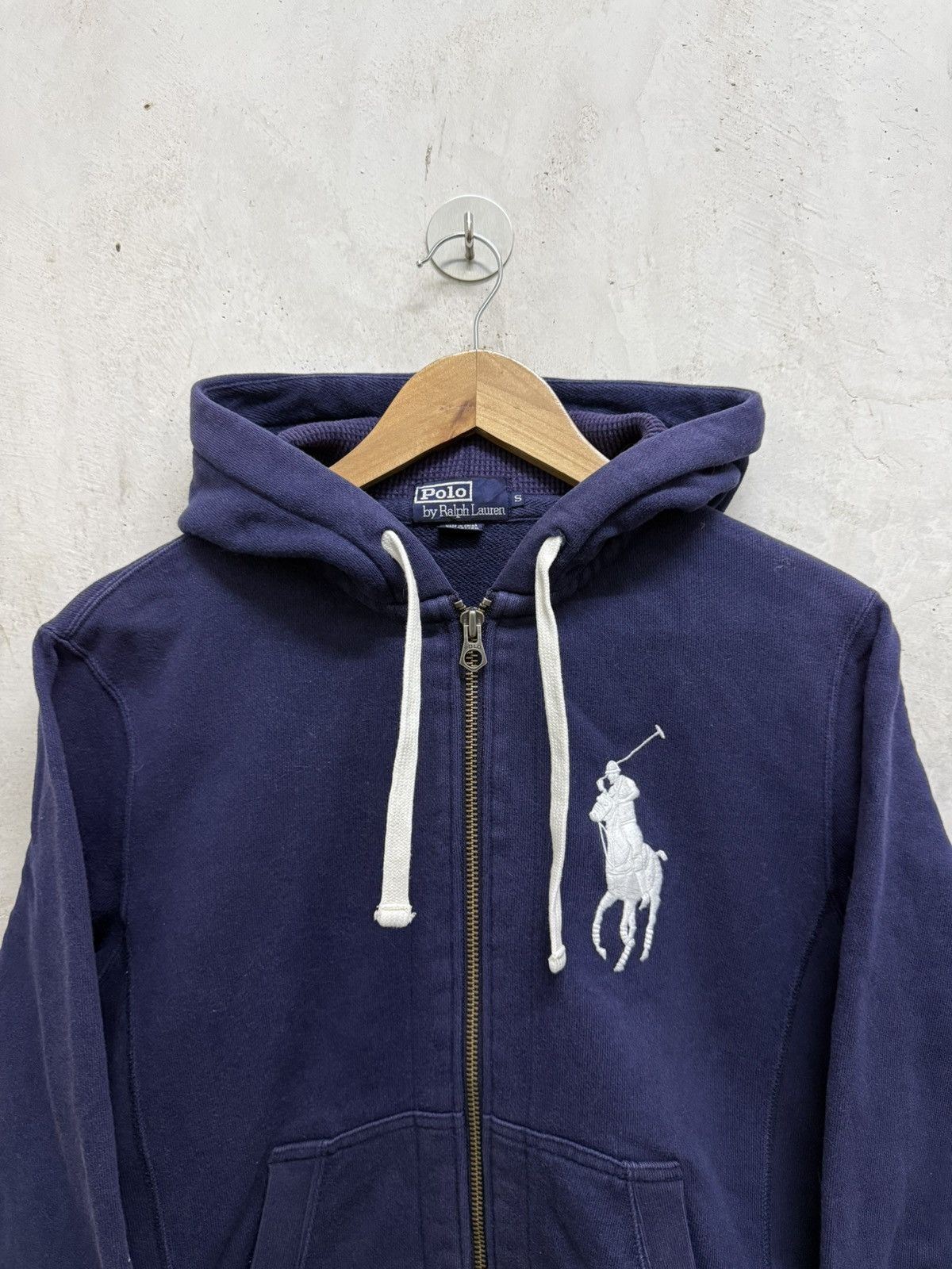 Polo Ralph Lauren Polo Ralph Lauren Big Pony Zipper Hoodie Size US S / EU 44-46 / 1 - 2 Thumbnail