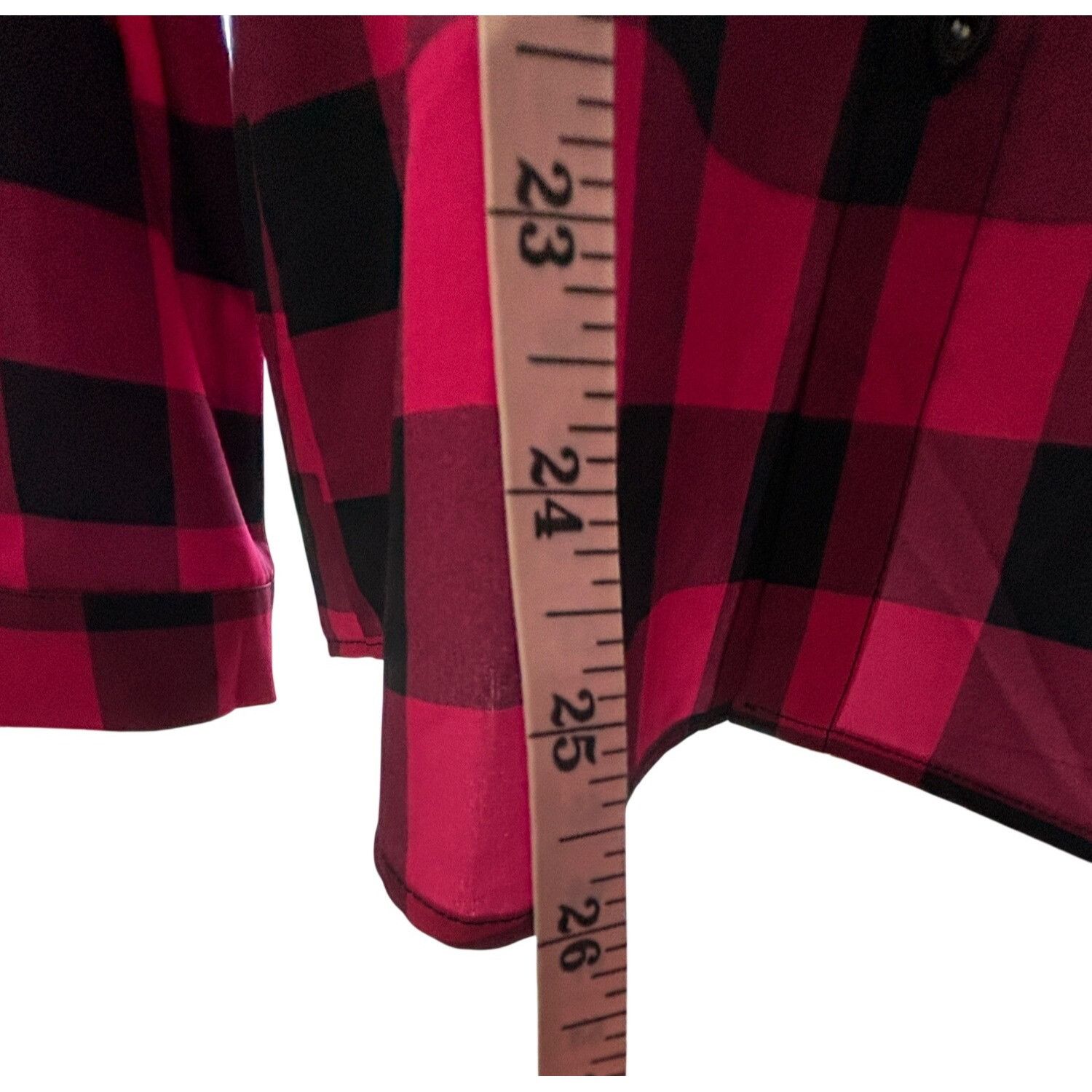 Other Womens Red & Black Plaid Button Down Shirt Long Sleeve Colla Size M / US 6-8 / IT 42-44 - 5 Thumbnail