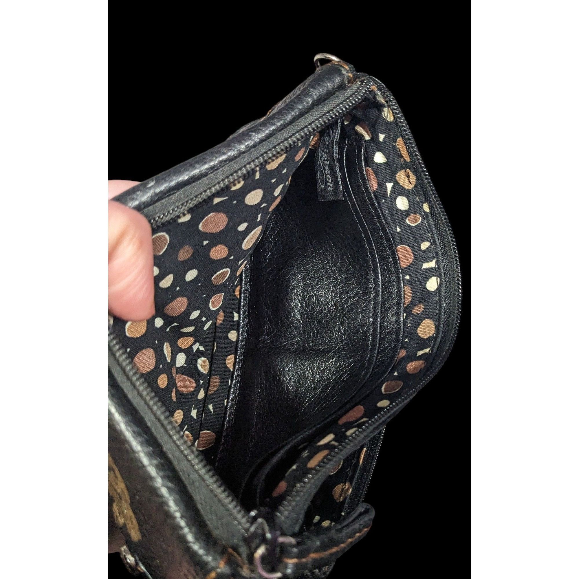 Brighton Vintage Brighton Embroidered Leather Wallet Size ONE SIZE - 4 Thumbnail
