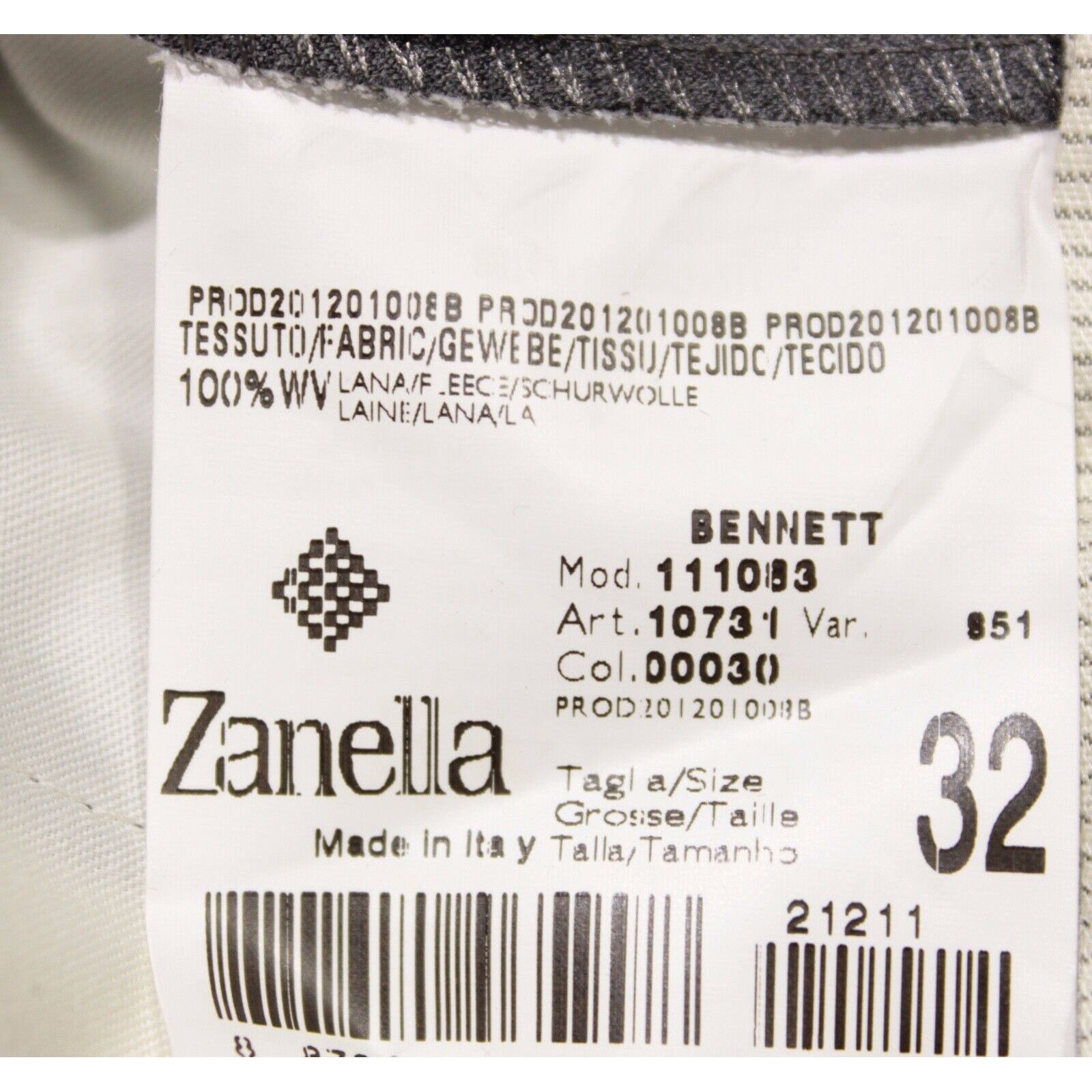 Zanella Zanella New with tags Dress Pants Size 32 US In Gray Size US 32 / EU 48 - 6 Thumbnail