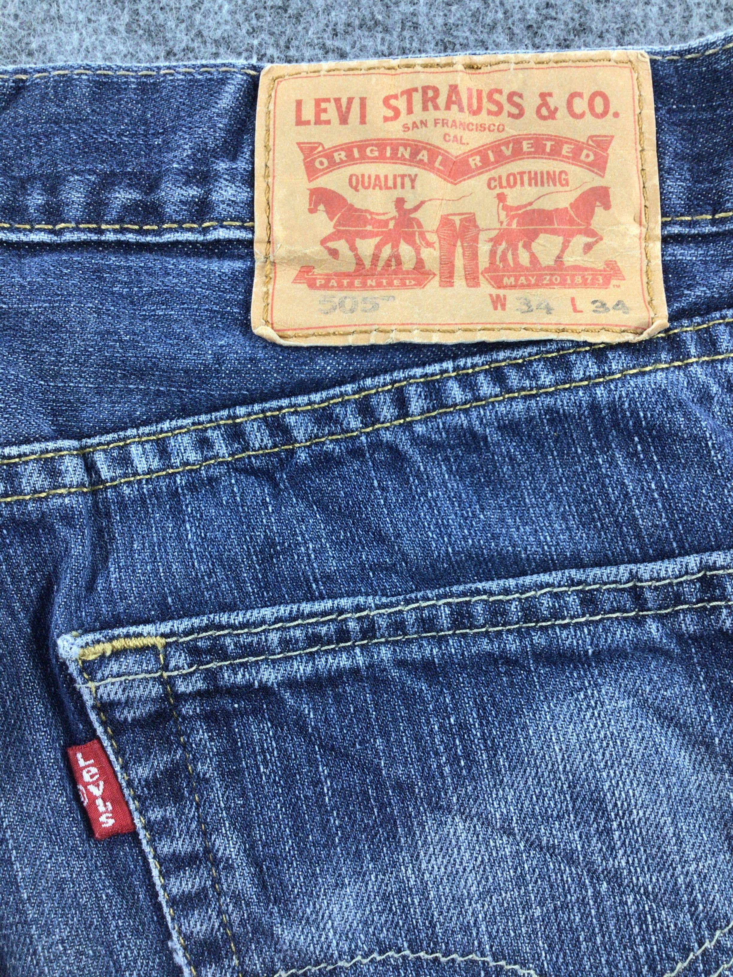 Levi's × Vintage Vintage Levis 505 Jeans-JM583 Size US 34 / EU 50 - 5 Thumbnail