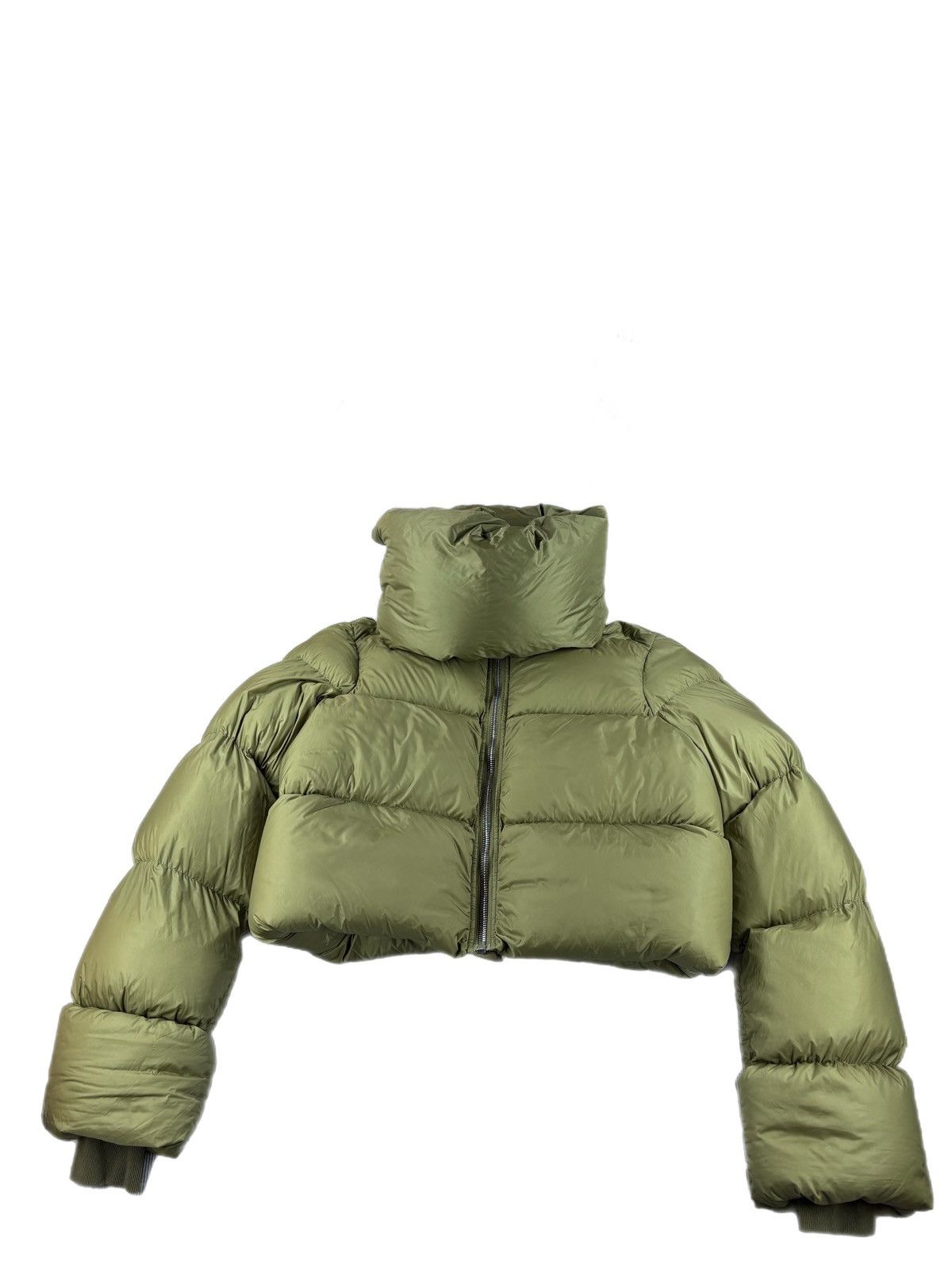 Rick Owens rick owens down jacket puffer khaki Size S / US 4 / IT 40 - 1 Thumbnail