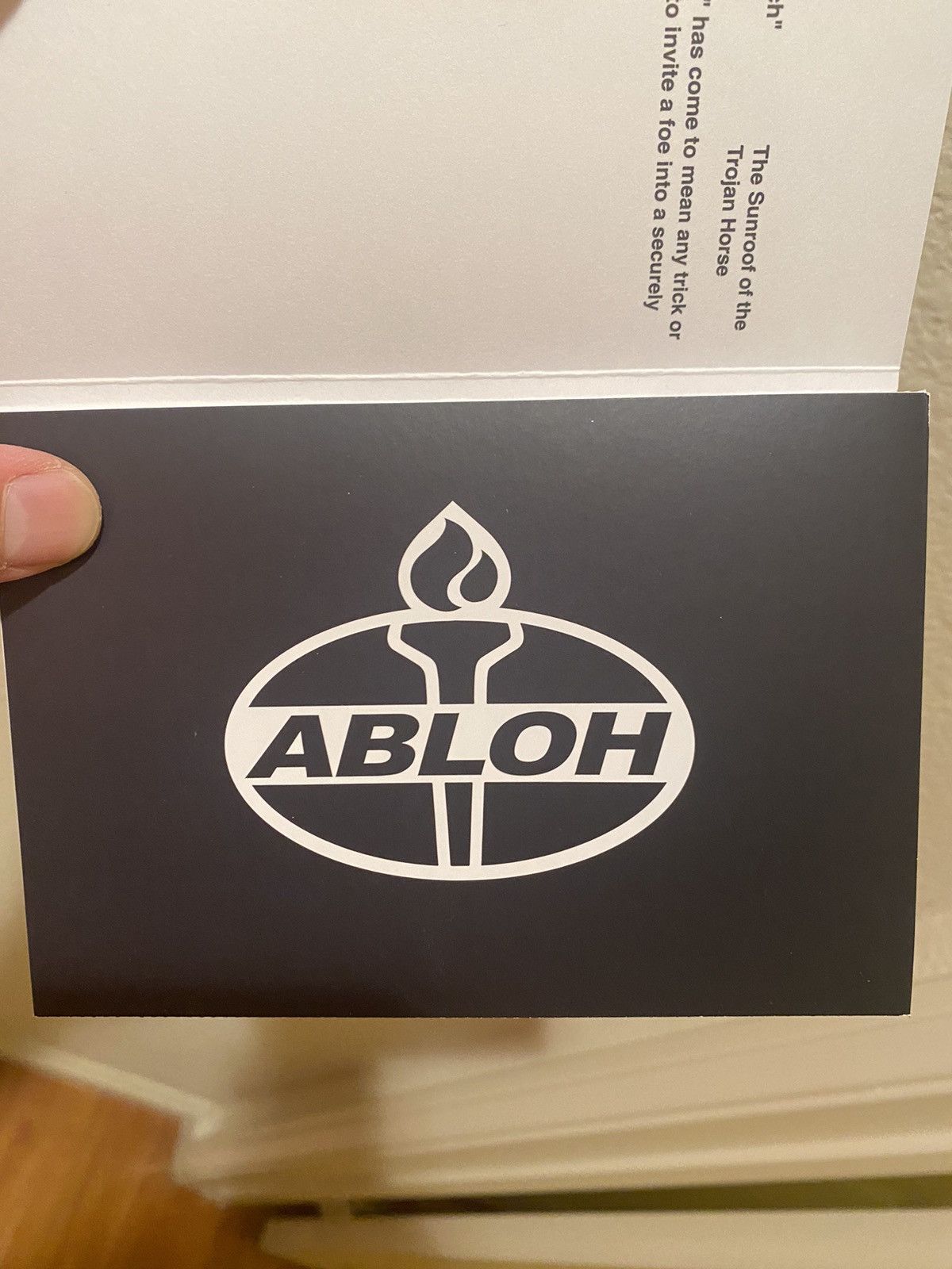 Off-White × Virgil Abloh Virgil Abloh Off White Postcards Figures of Speech Size ONE SIZE - 3 Thumbnail