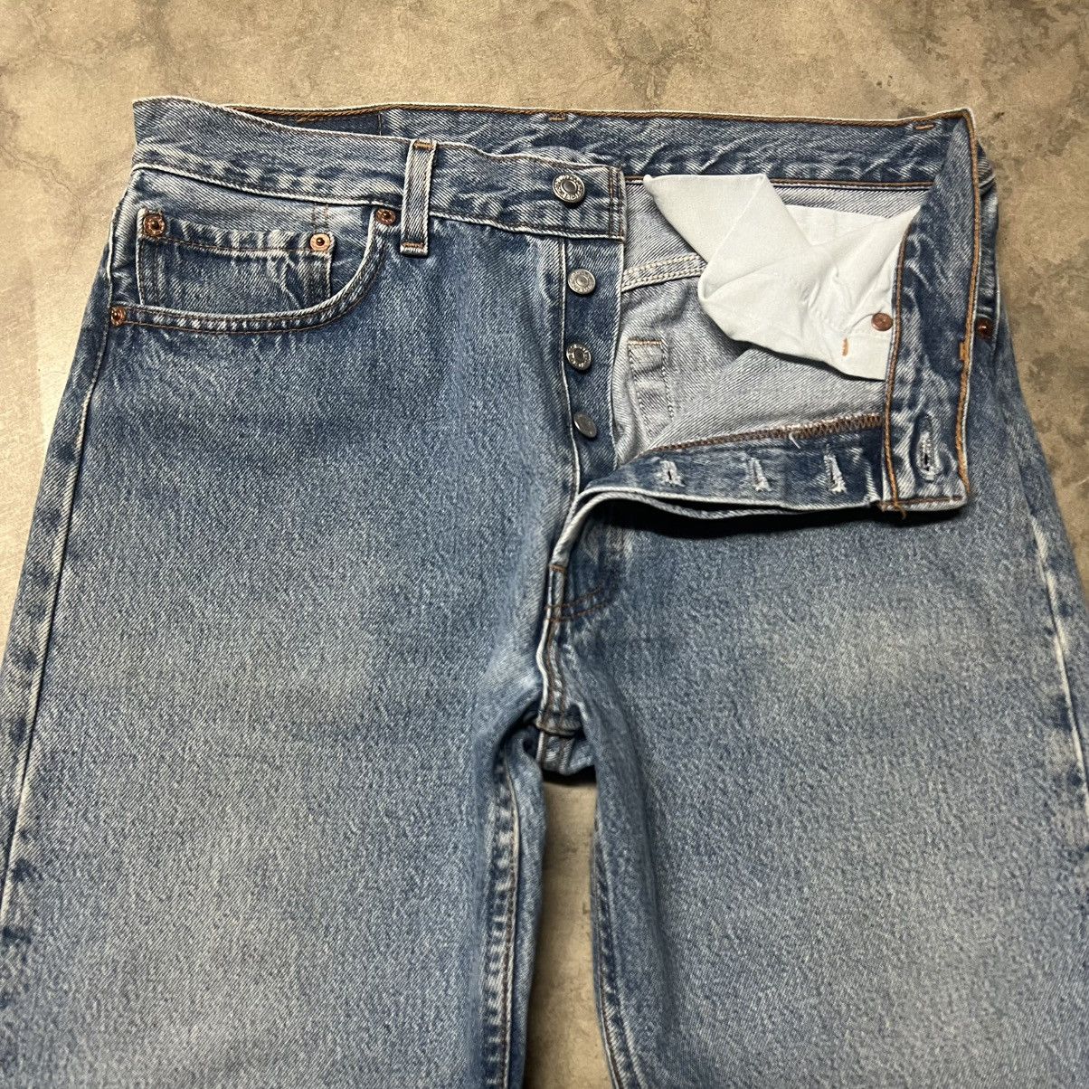 Levi's × Vintage Vintage 90’s Levi’s 501 🇺🇸 Straight-Leg Denim Jeans Size US 33 - 1 Thumbnail
